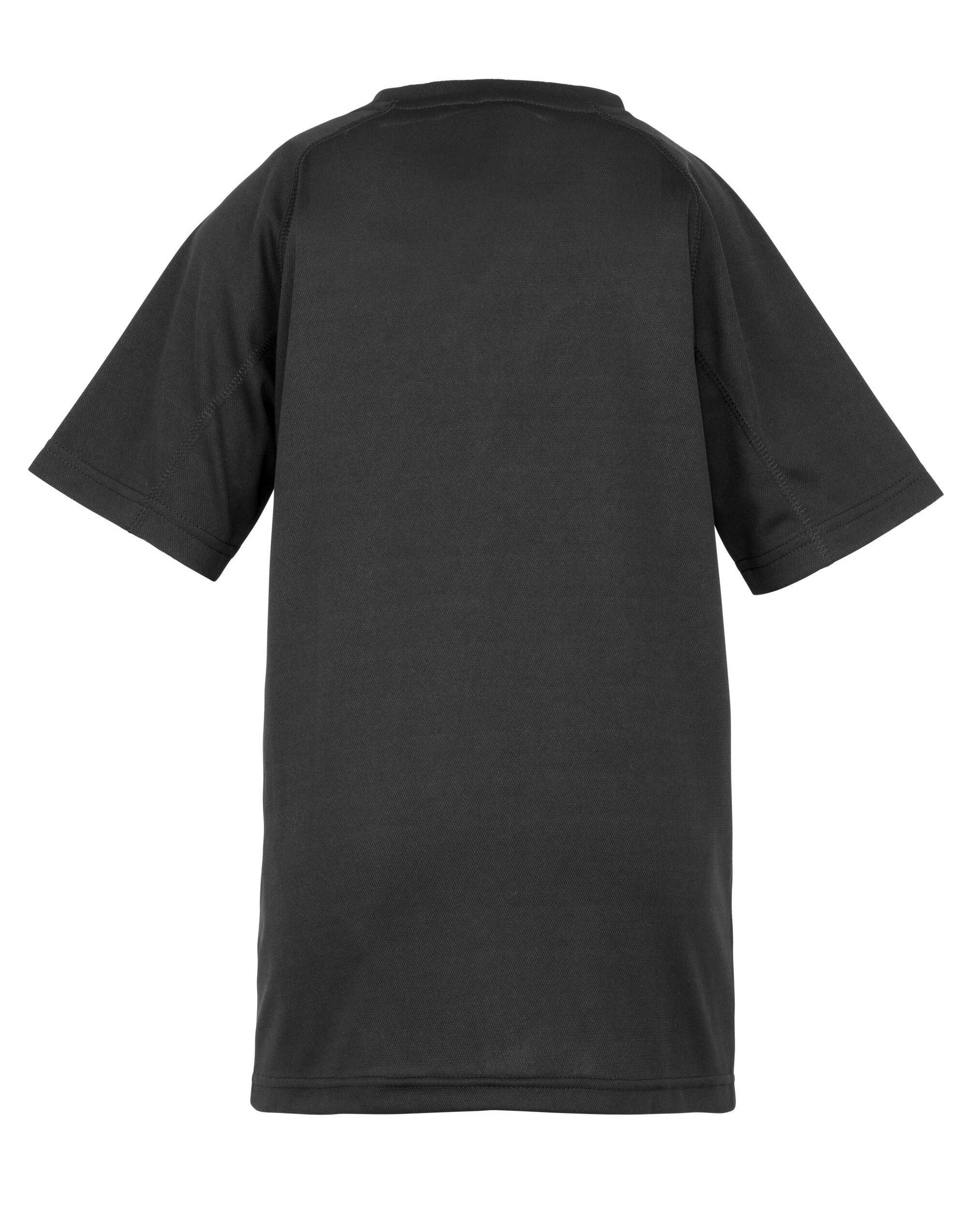 S287J Black Junior Performance Aircool Tee