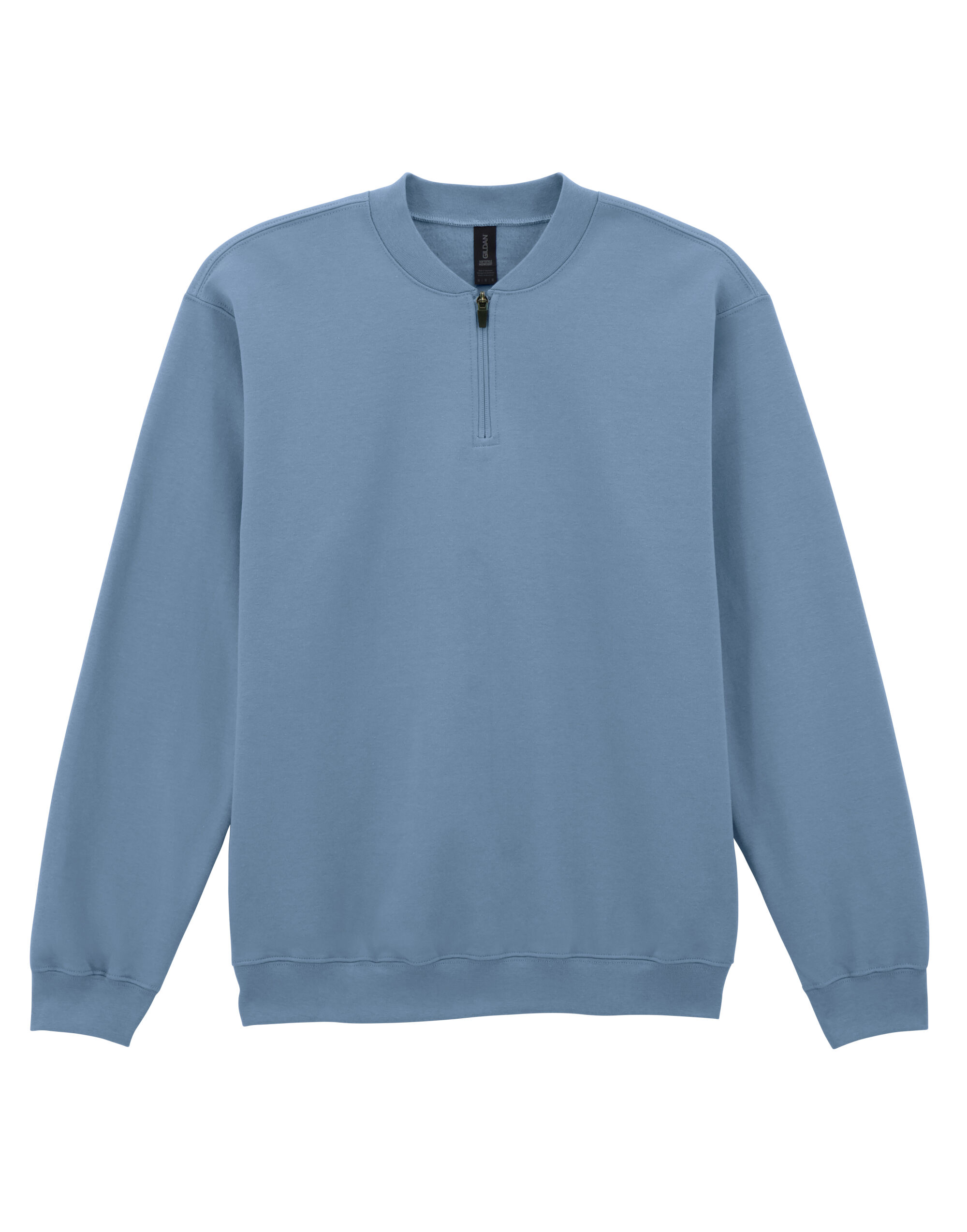 SF008 Softstyle Midweight 1/4 Zip Sweatshirt Stone Blue SF008 Softstyle Midweight 1/4 Zip Sweatshirt Stone Blue