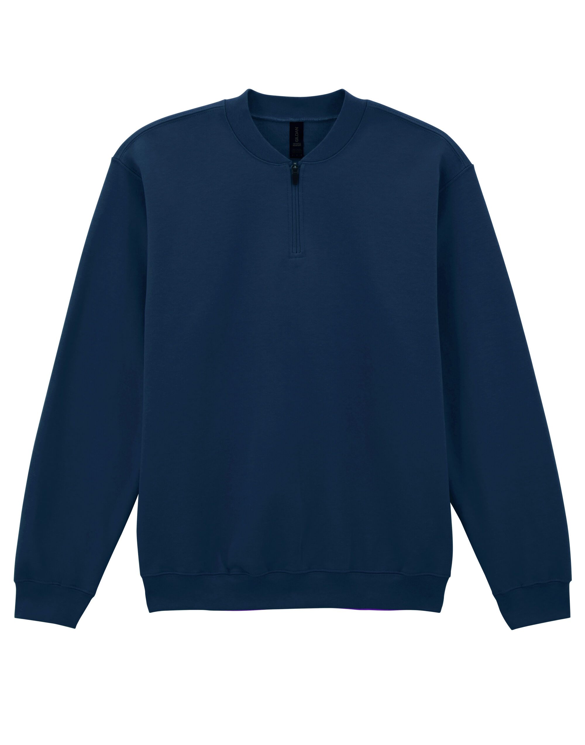 SF008 Softstyle Midweight 1/4 Zip Sweatshirt Navy Blue SF008 Softstyle Midweight 1/4 Zip Sweatshirt Navy Blue