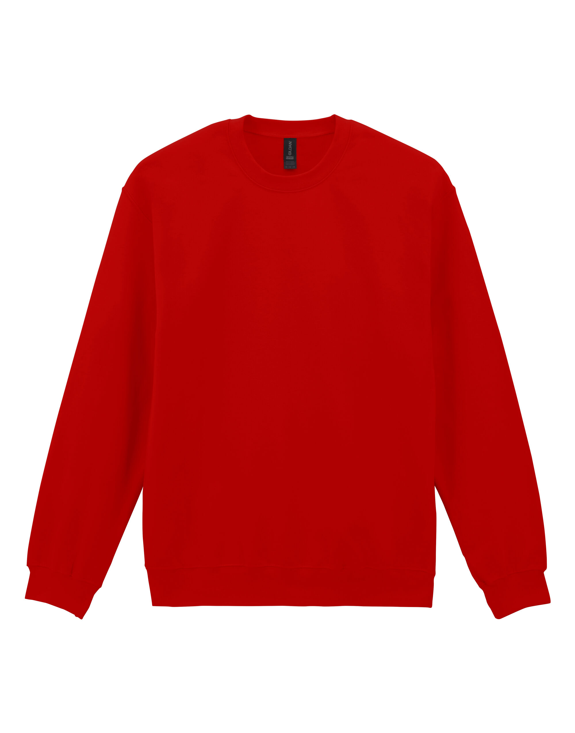 SF000 Softstyle Midweight Fleece Adult Crewneck Red