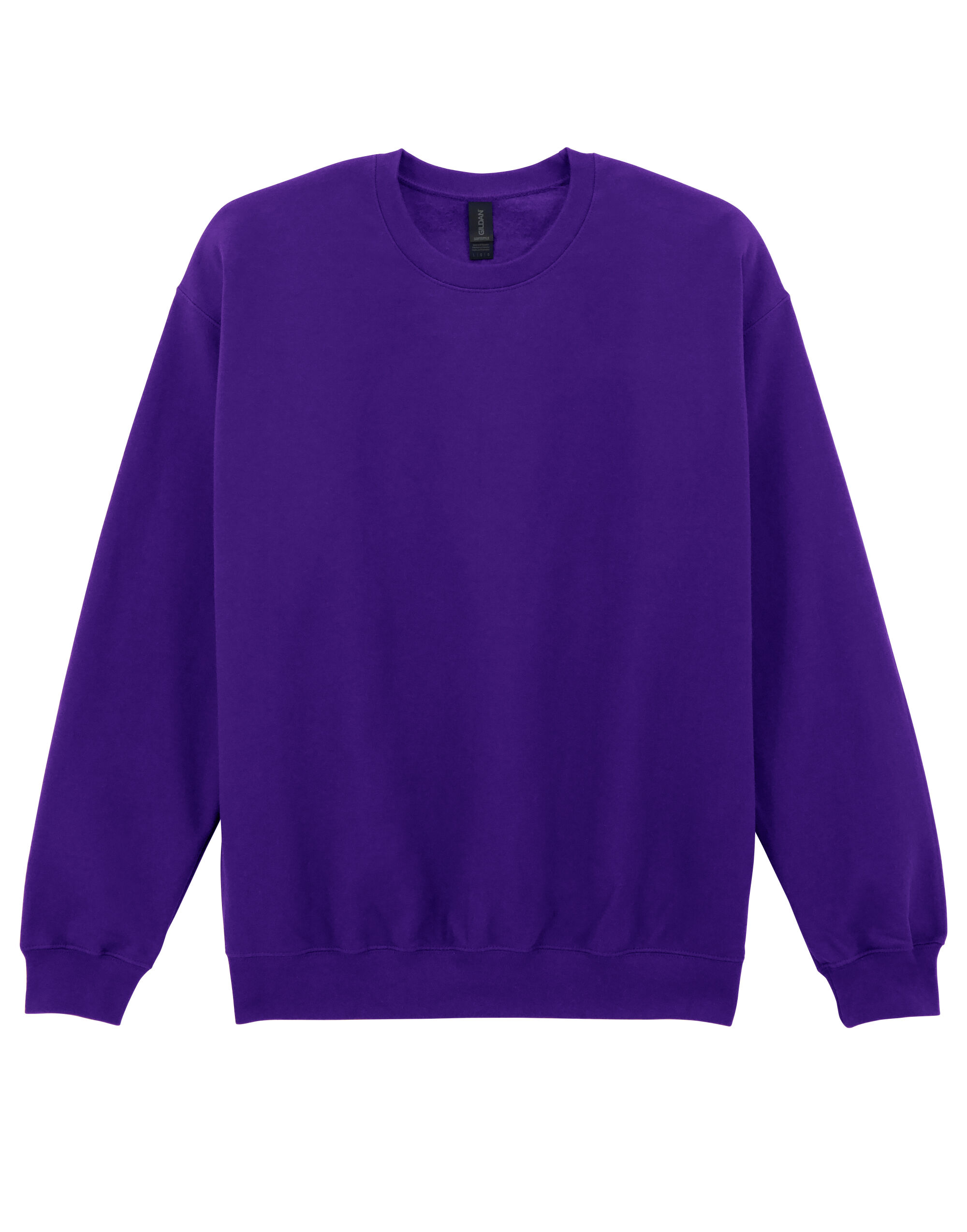 SF000 Softstyle Midweight Fleece Adult Crewneck Purple