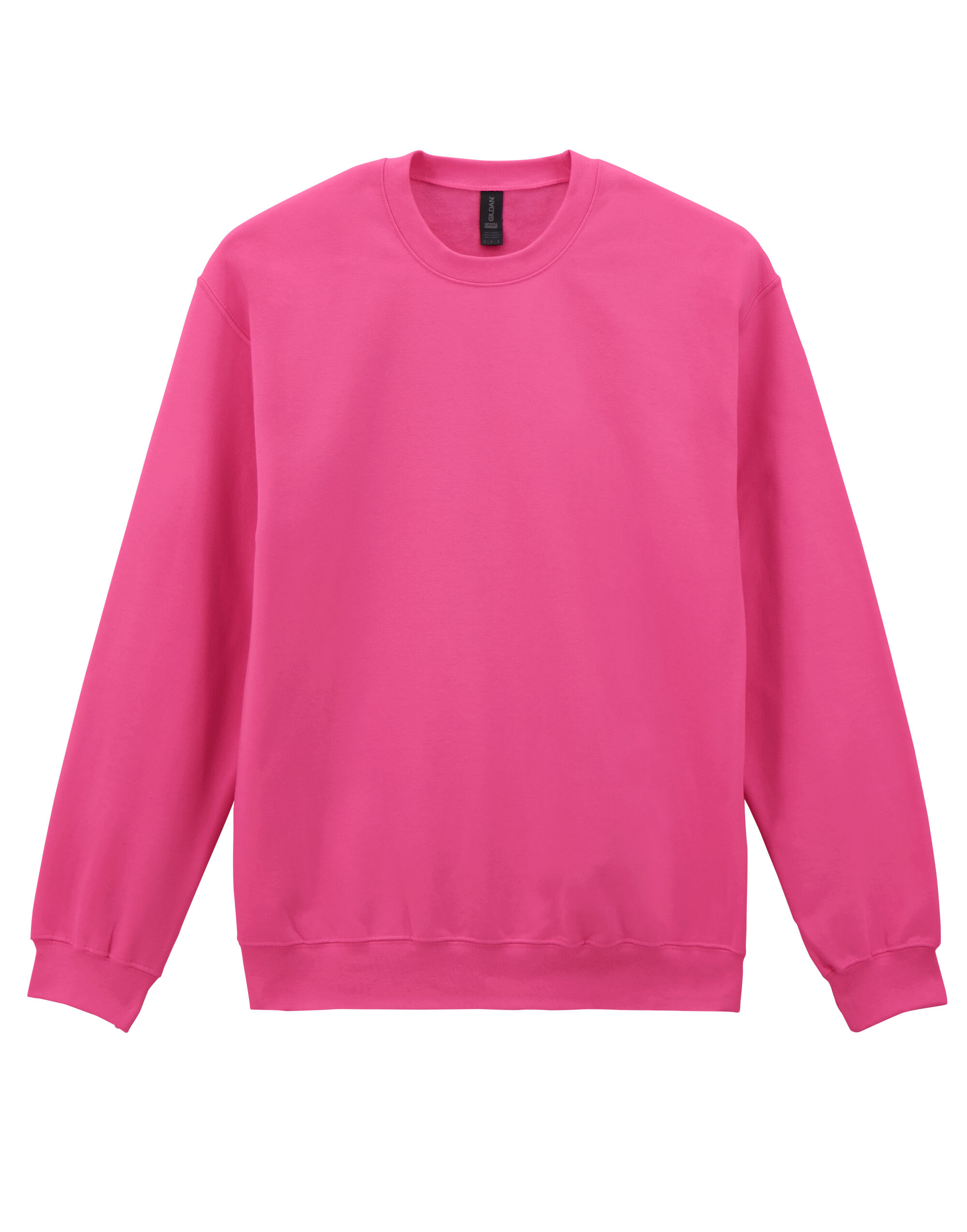 SF000 Softstyle Midweight Fleece Adult Crewneck Pink Lemonade