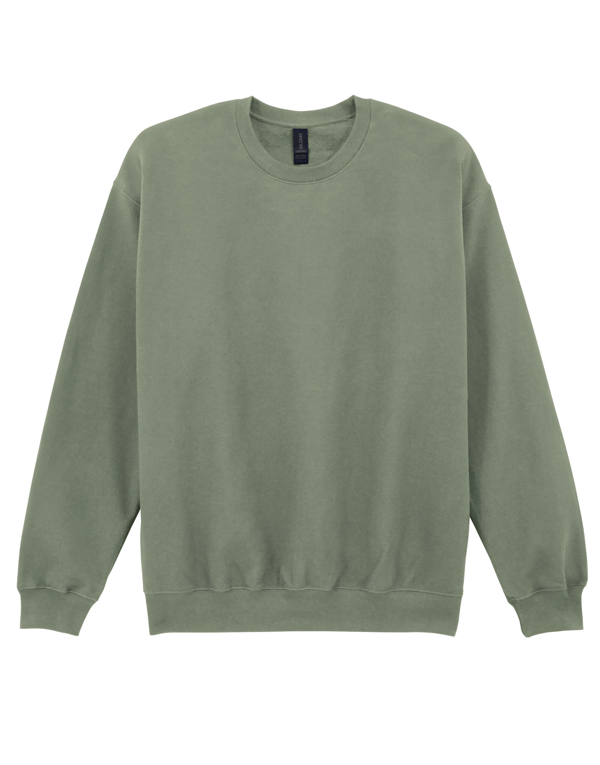 SF000 Sage Softstyle Midweight Fleece Adult Crewneck