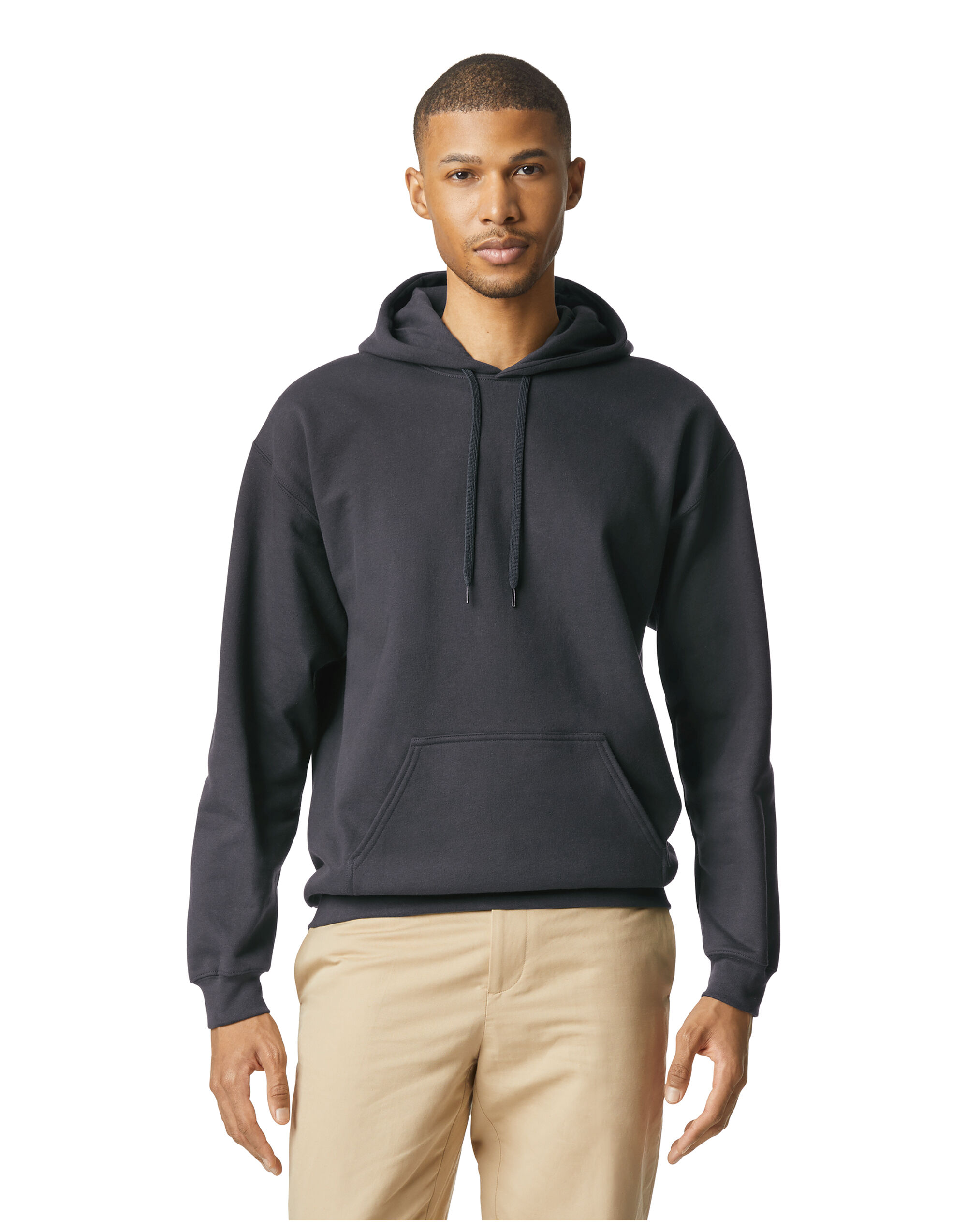 SF500 Softstyle Midweight Fleece Adult Hoodie Smoke