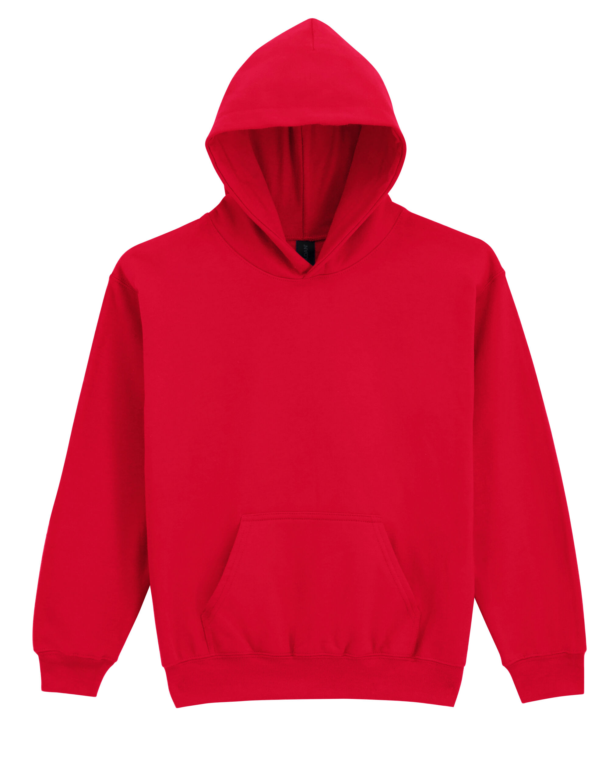 SF500B Softstyle Midweight Fleece Youth Hoodie Red