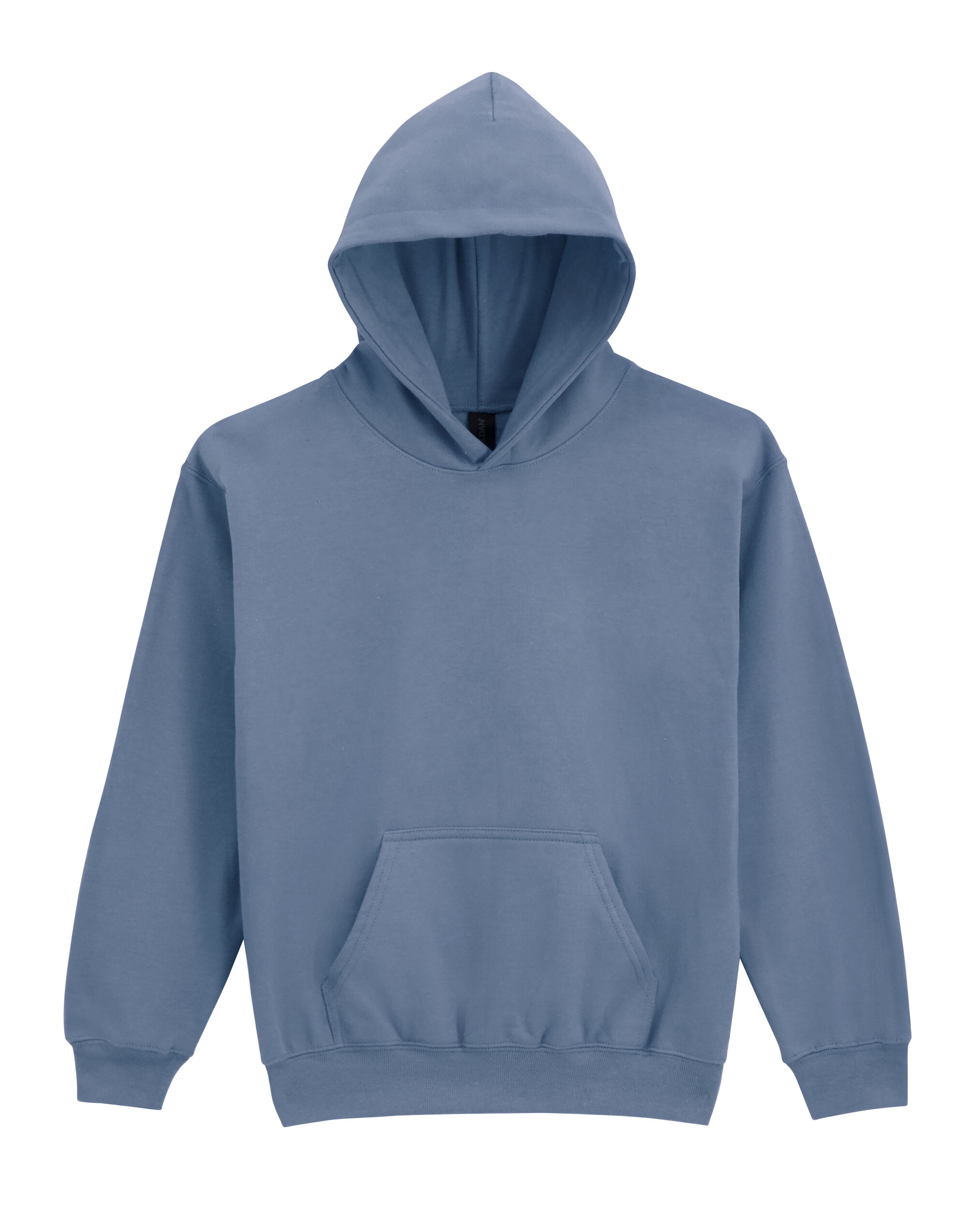 SF500B Softstyle Midweight Fleece Youth Hoodie Stone Blue