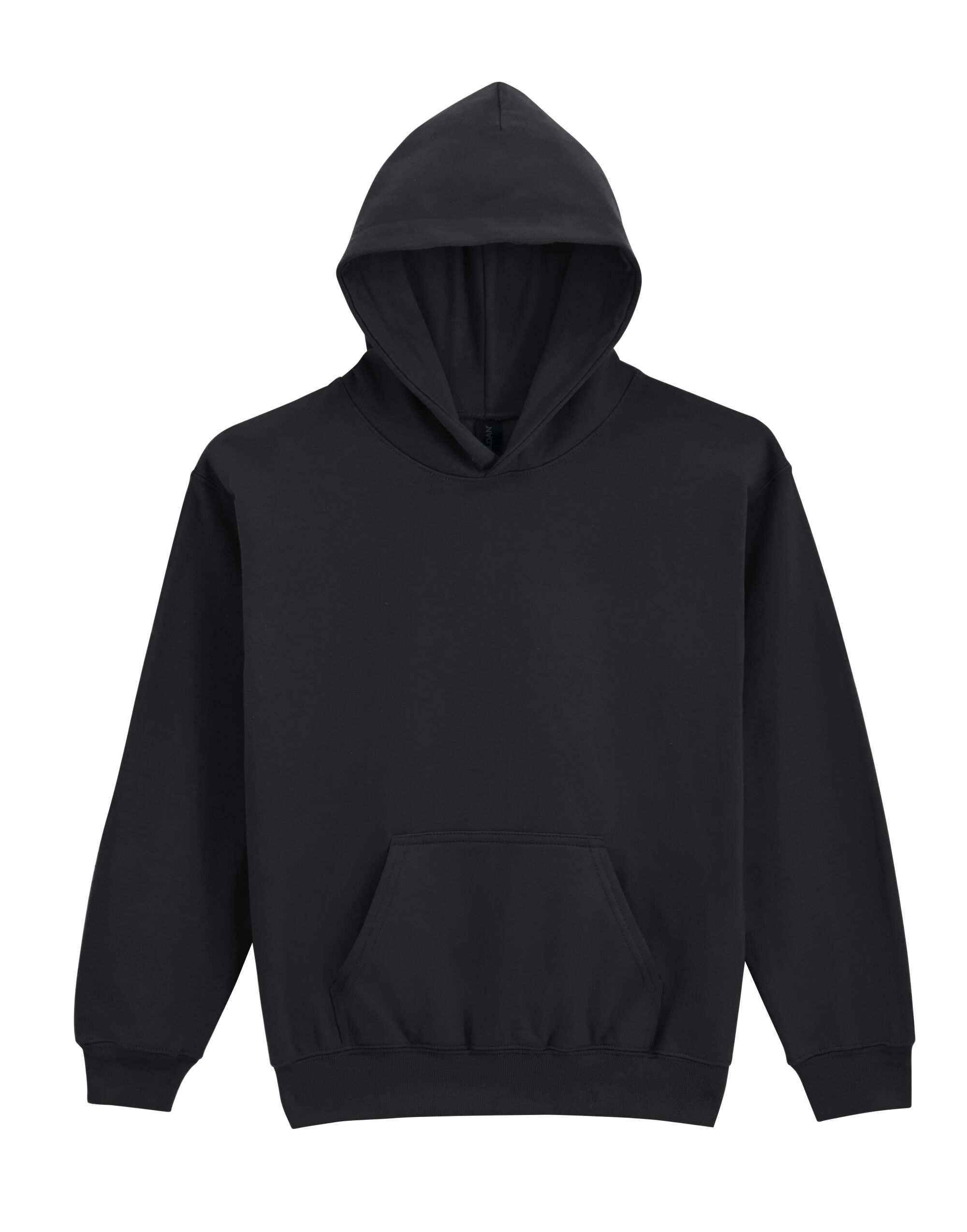 SF500B Softstyle Midweight Fleece Youth Hoodie Black SF500B Softstyle Midweight Fleece Youth Hoodie Black