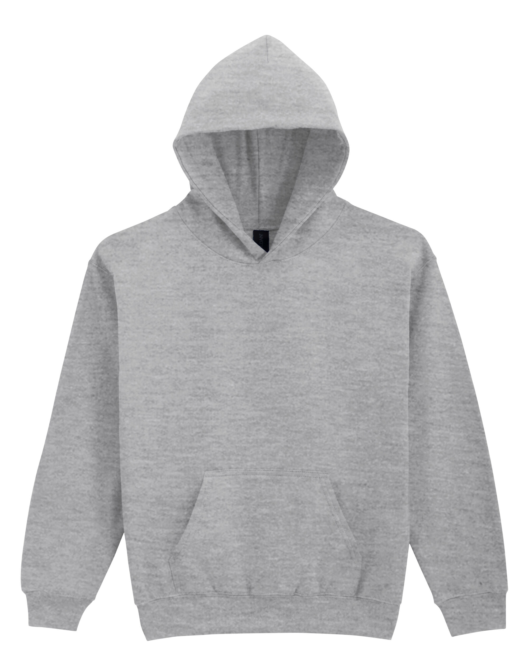 SF500B Softstyle Midweight Fleece Youth Hoodie Sport Grey (RS)