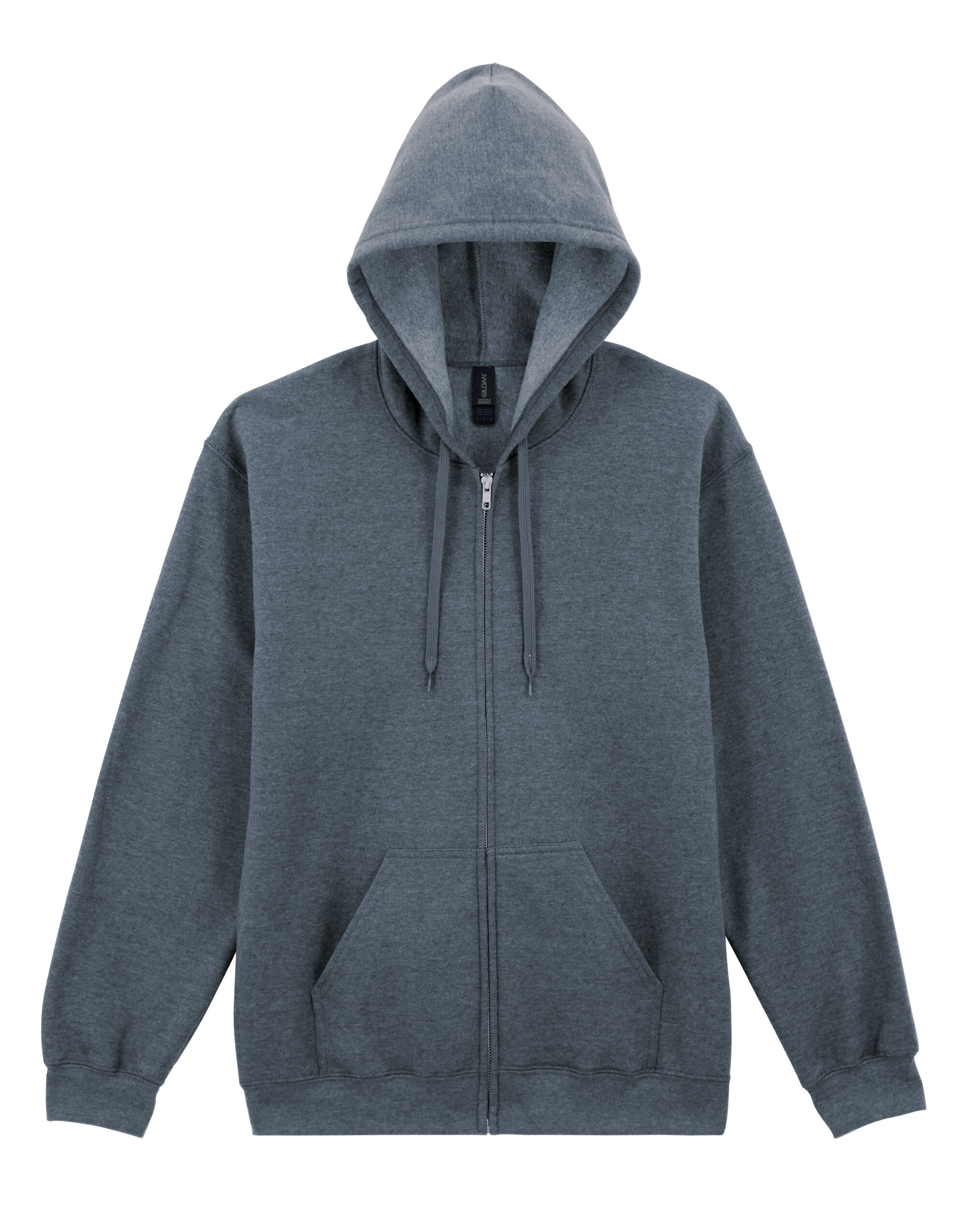 SF600 Softstyle Midweight Fleece Adult Full Zip Hooded Sweatshirt Dark Heather SF600 Softstyle Midweight Fleece Adult Full Zip Hooded Sweatshirt Dark Heather