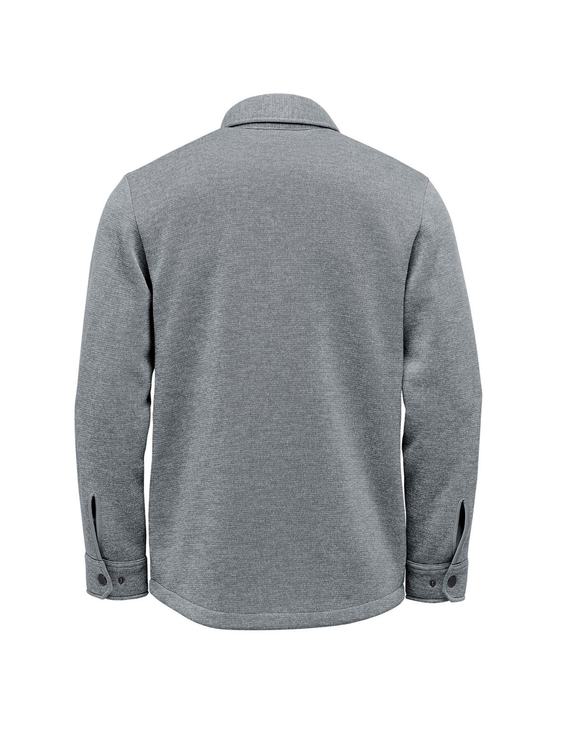 SNF-1 Men’s Pure Earth Avalanche Fleece Shirt Granite Heather