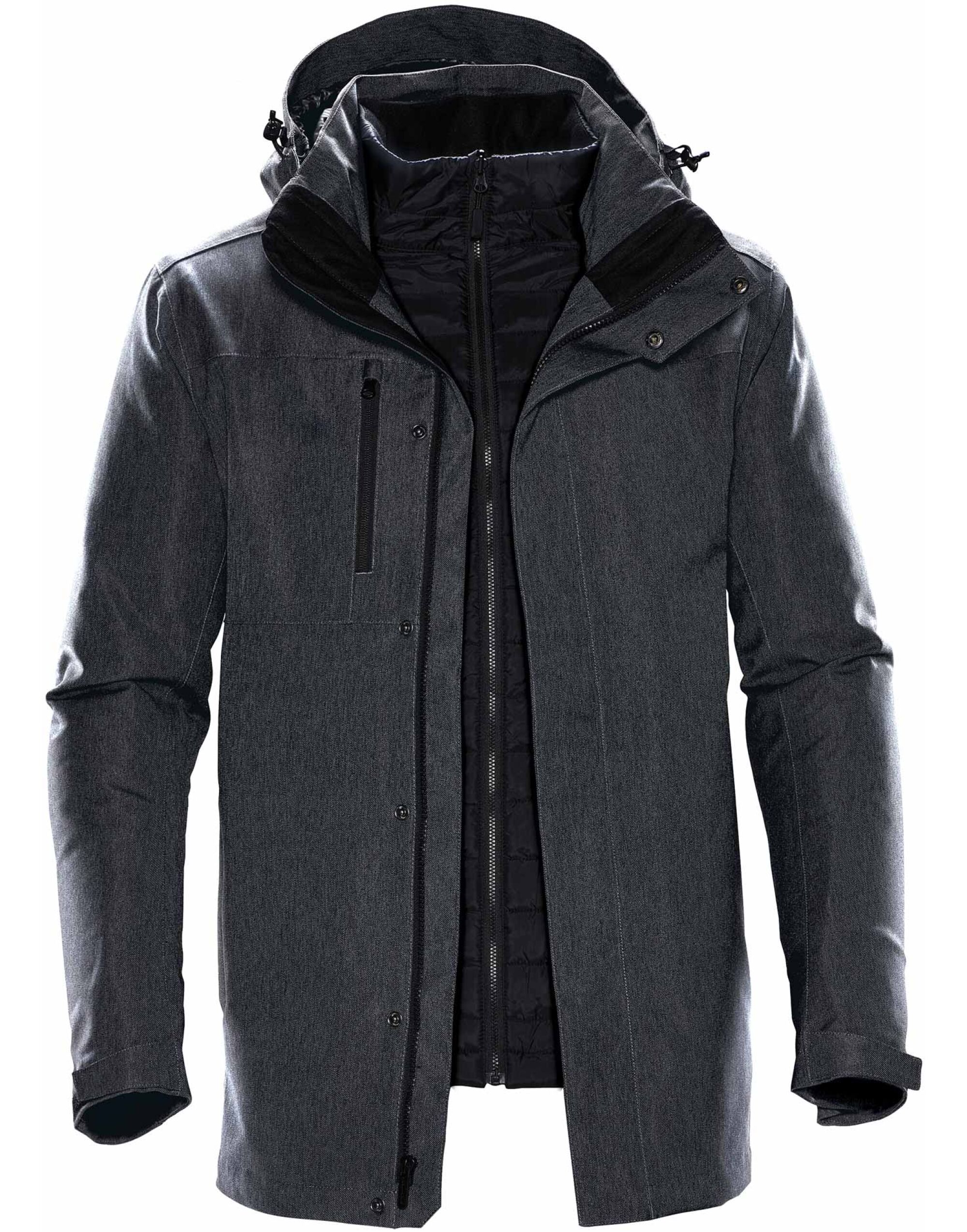SSJ-2 Men’s Avalante System Jacket Charcoal Twill