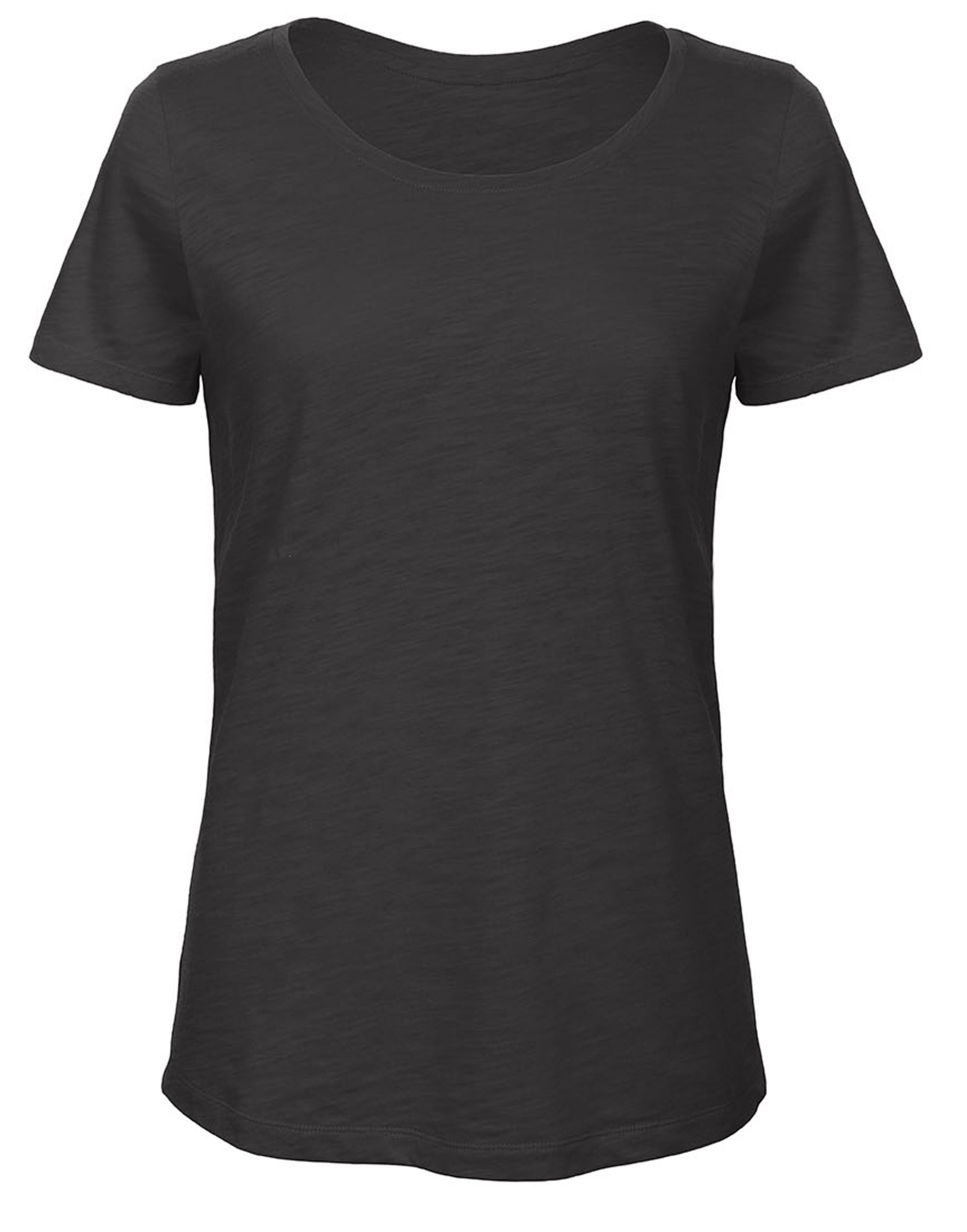 TW047 Inspire Slub T/ Women Chic Black