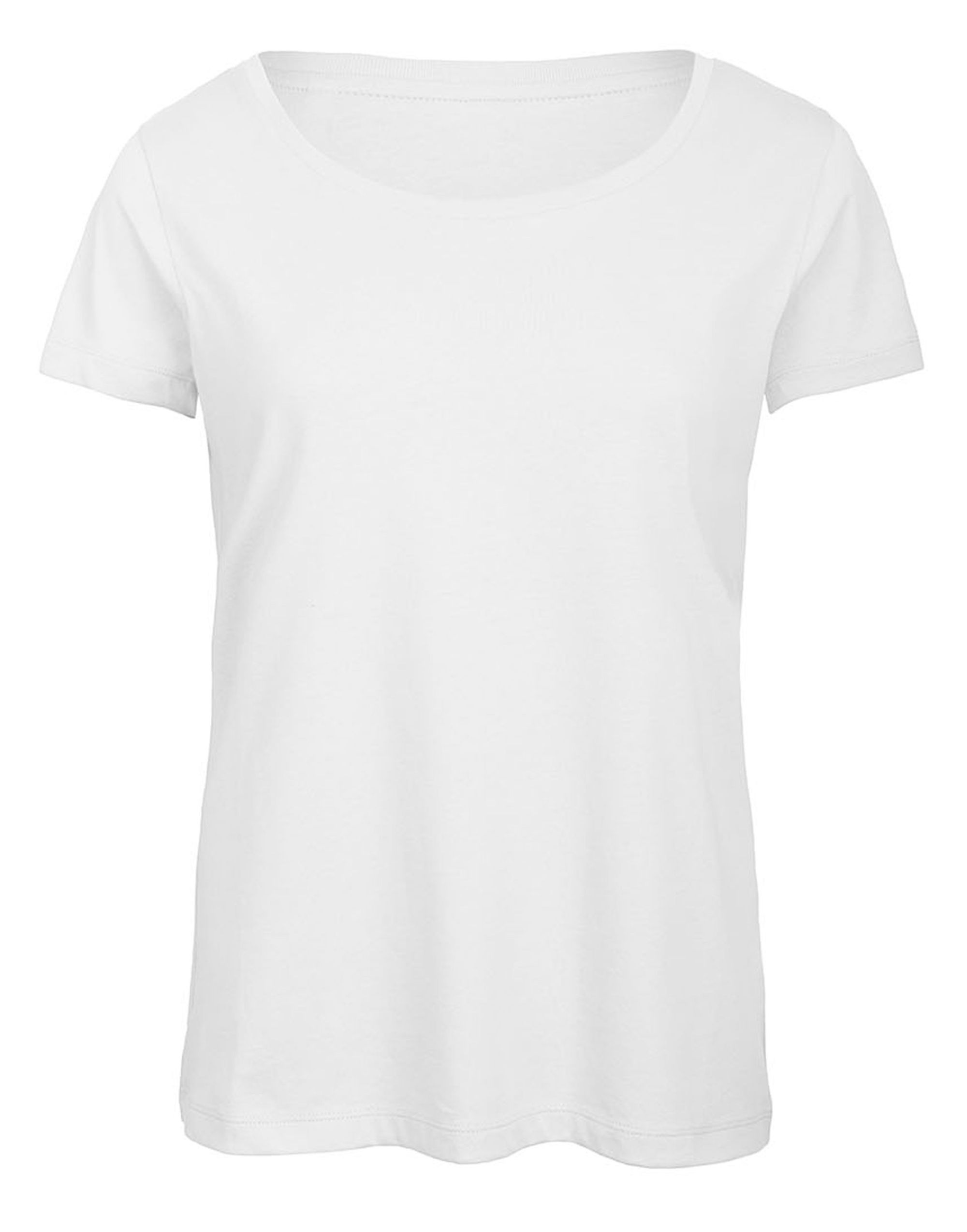 TW056 Women’s Triblend Tee White