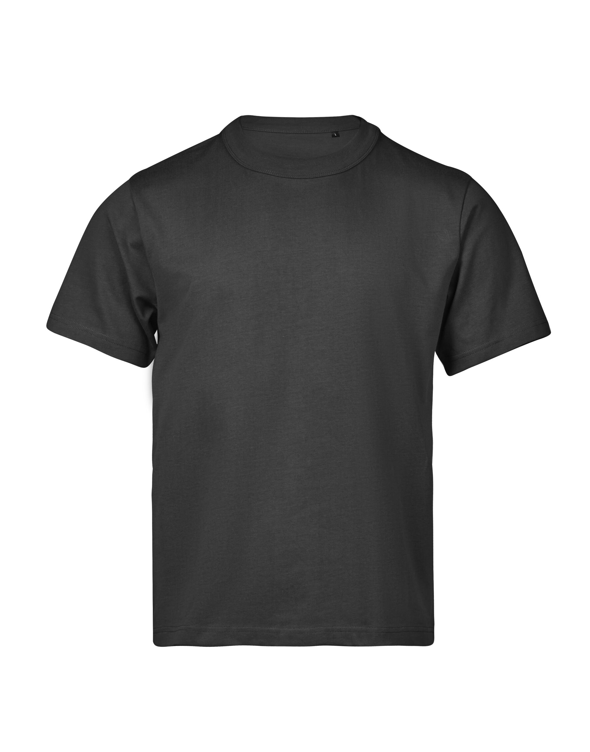 TJ1160 Black Unlabeled Loose Fit Tee