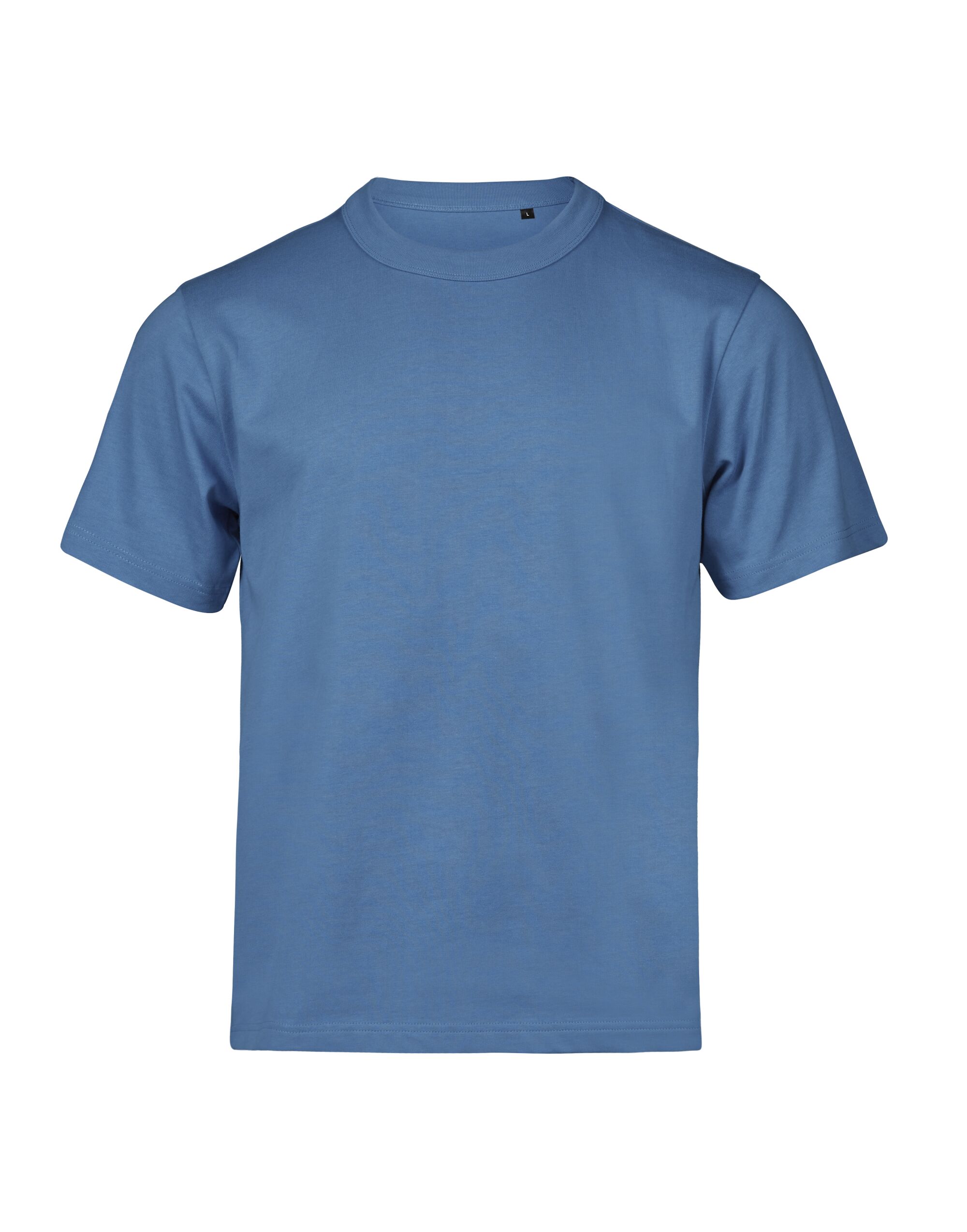 TJ1160 Ocean Blue Unlabeled Loose Fit Tee