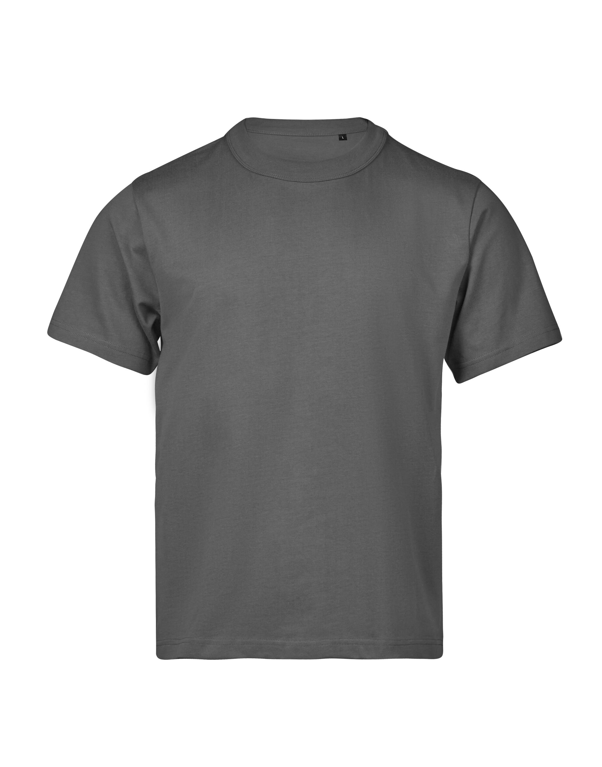 TJ1160 Powder Grey Unlabeled Loose Fit Tee