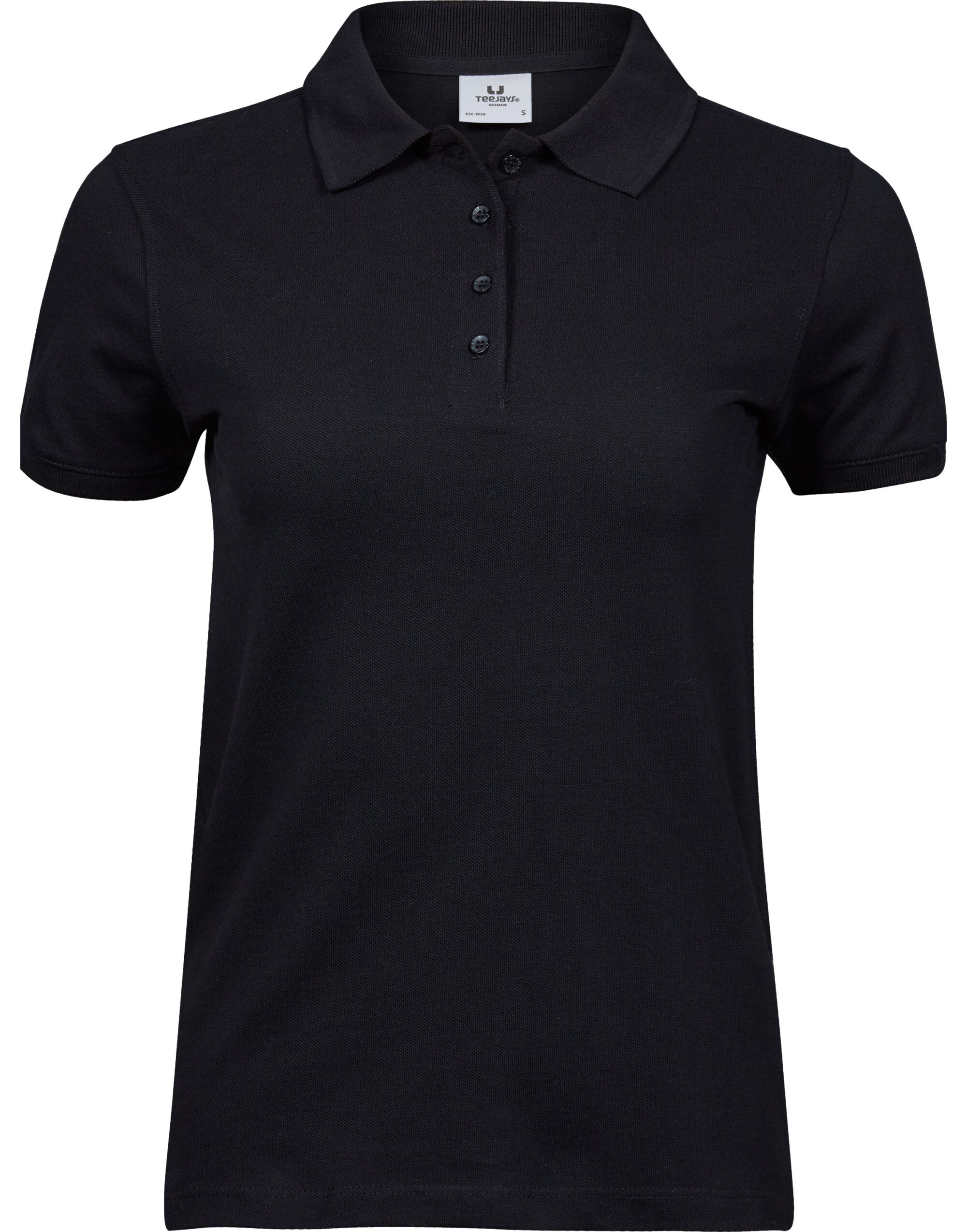 TJ1401 Black Ladies’ Heavy Polo TJ1401 Black Ladies’ Heavy Polo