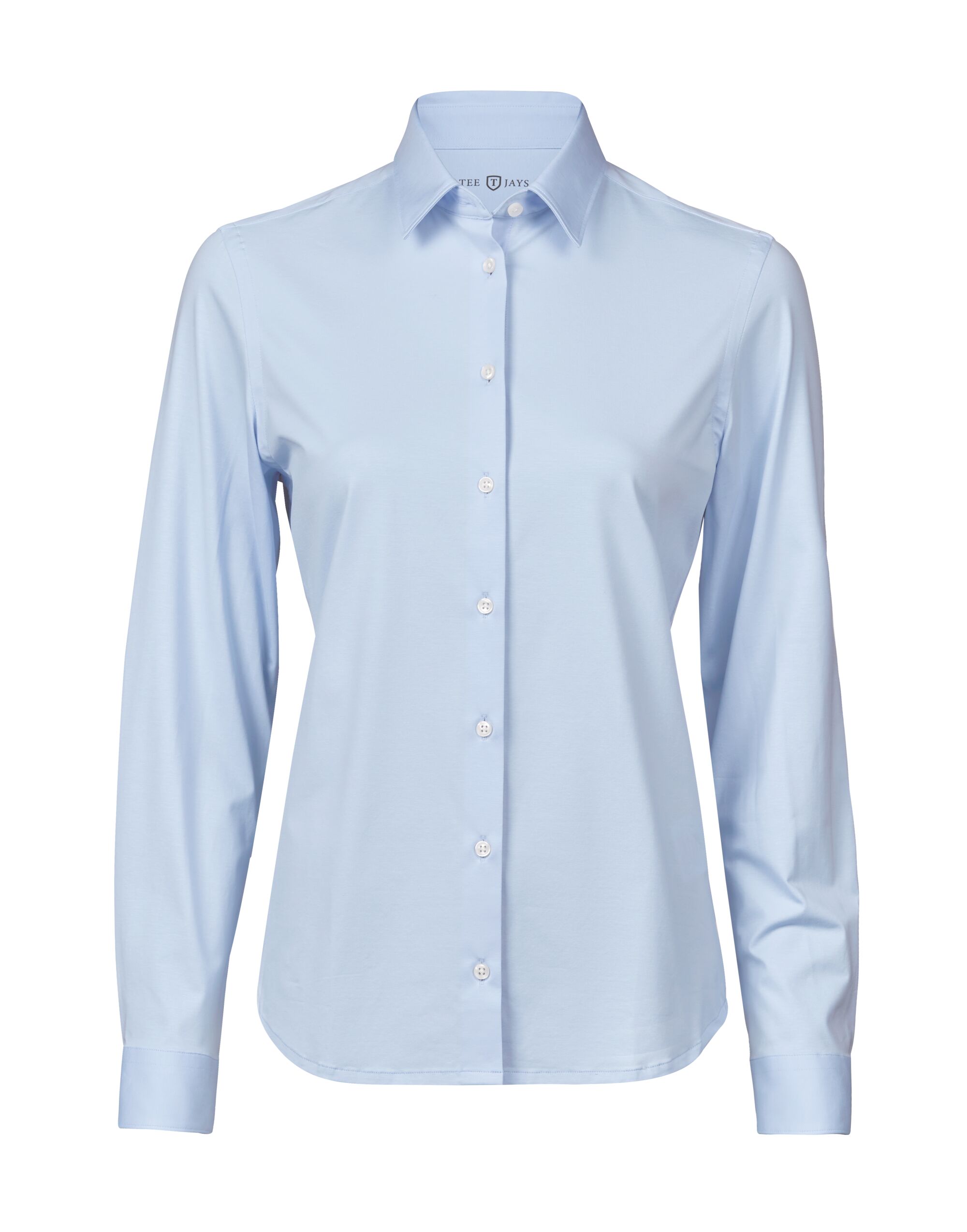 TJ4031 Women’s Active Stretch Shirt Light Blue TJ4031 Women’s Active Stretch Shirt Light Blue