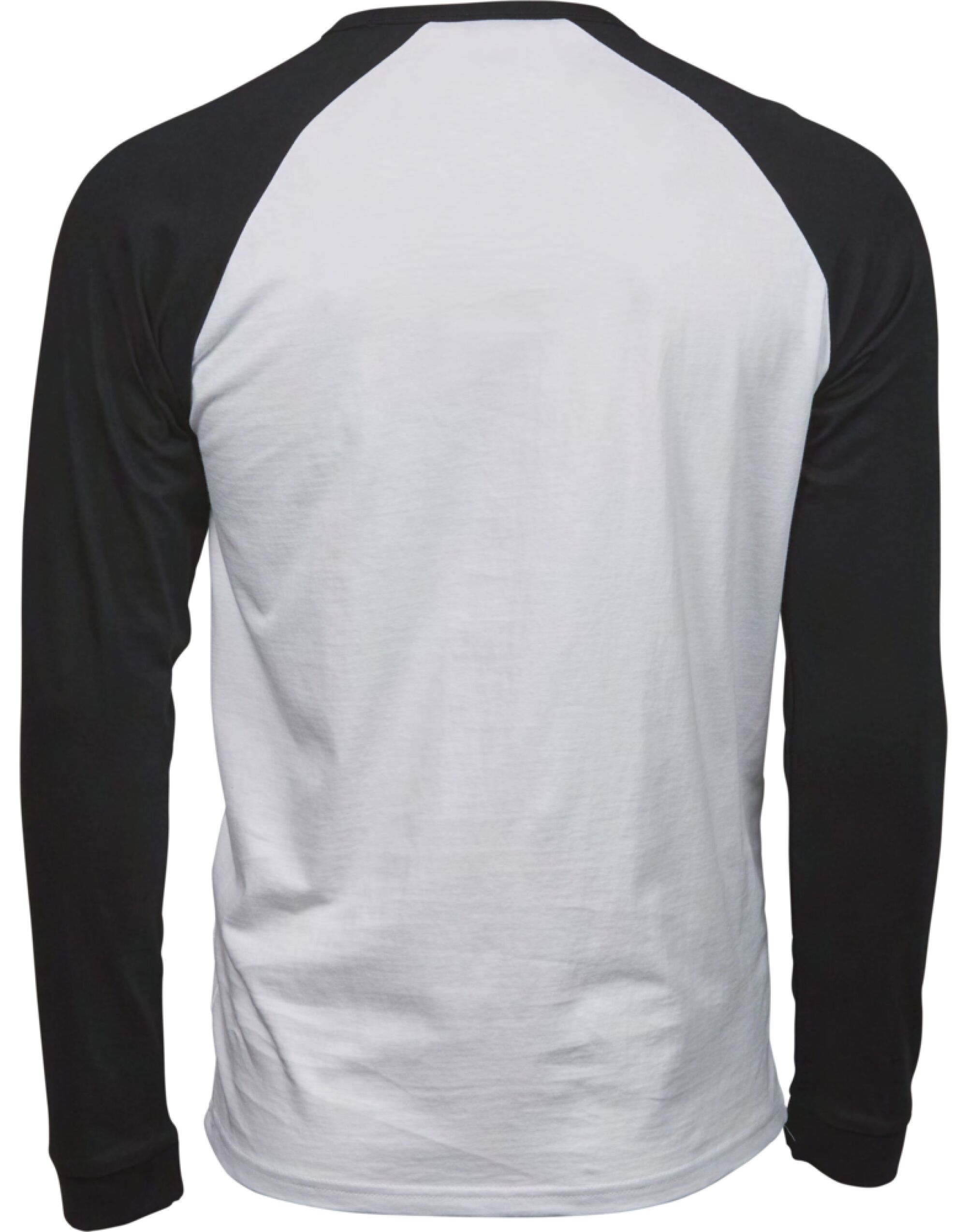 TJ5072 Men’s Baseball Tee White/Black