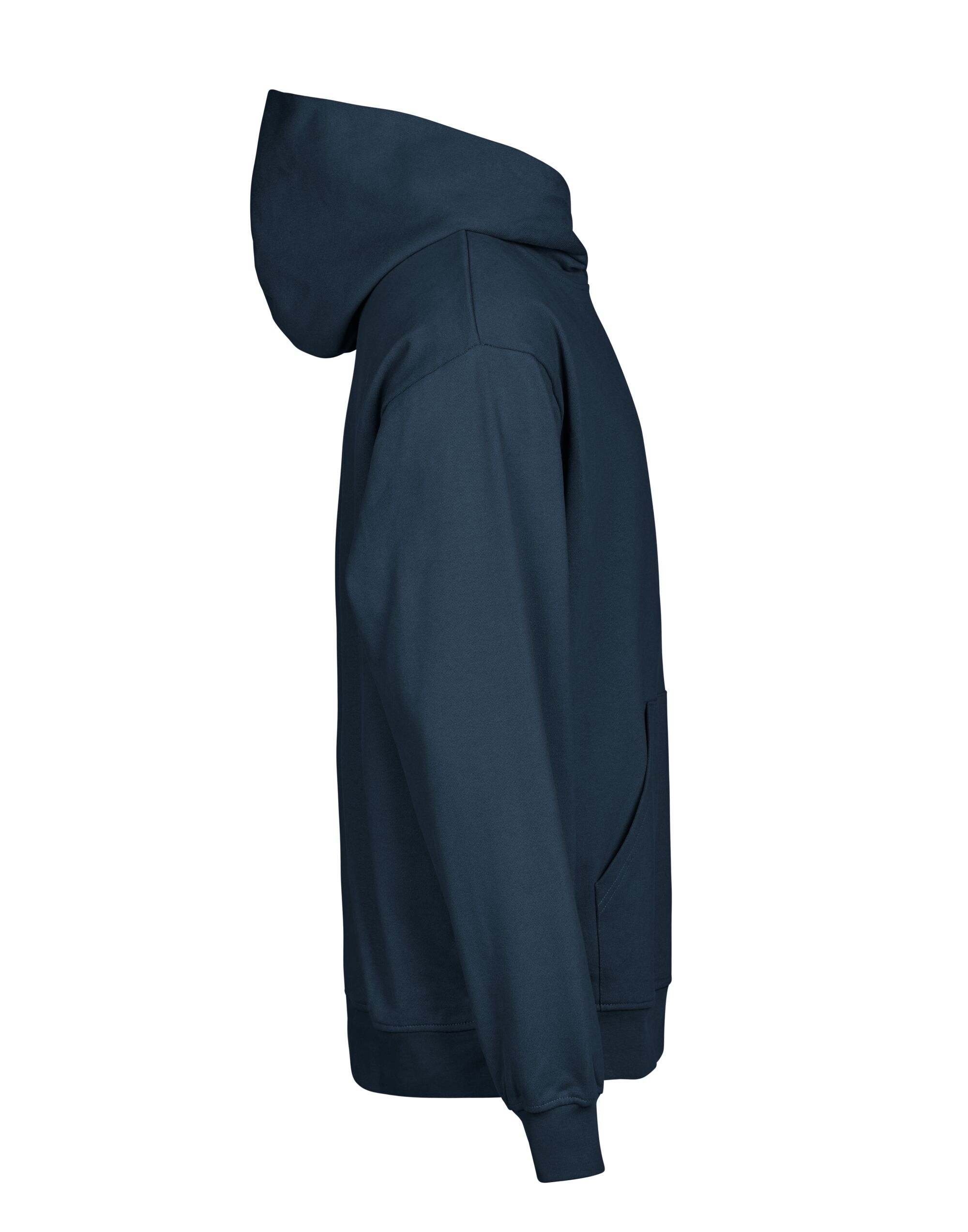 TJ5162 Ink Unlabeled Heavy Loose Fit Hooded Sweatshirt