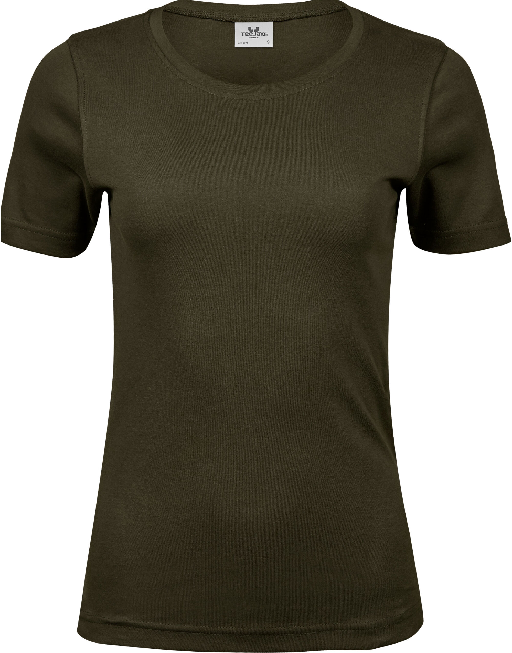TJ580 Ladies’ Interlock Tee Dark Olive