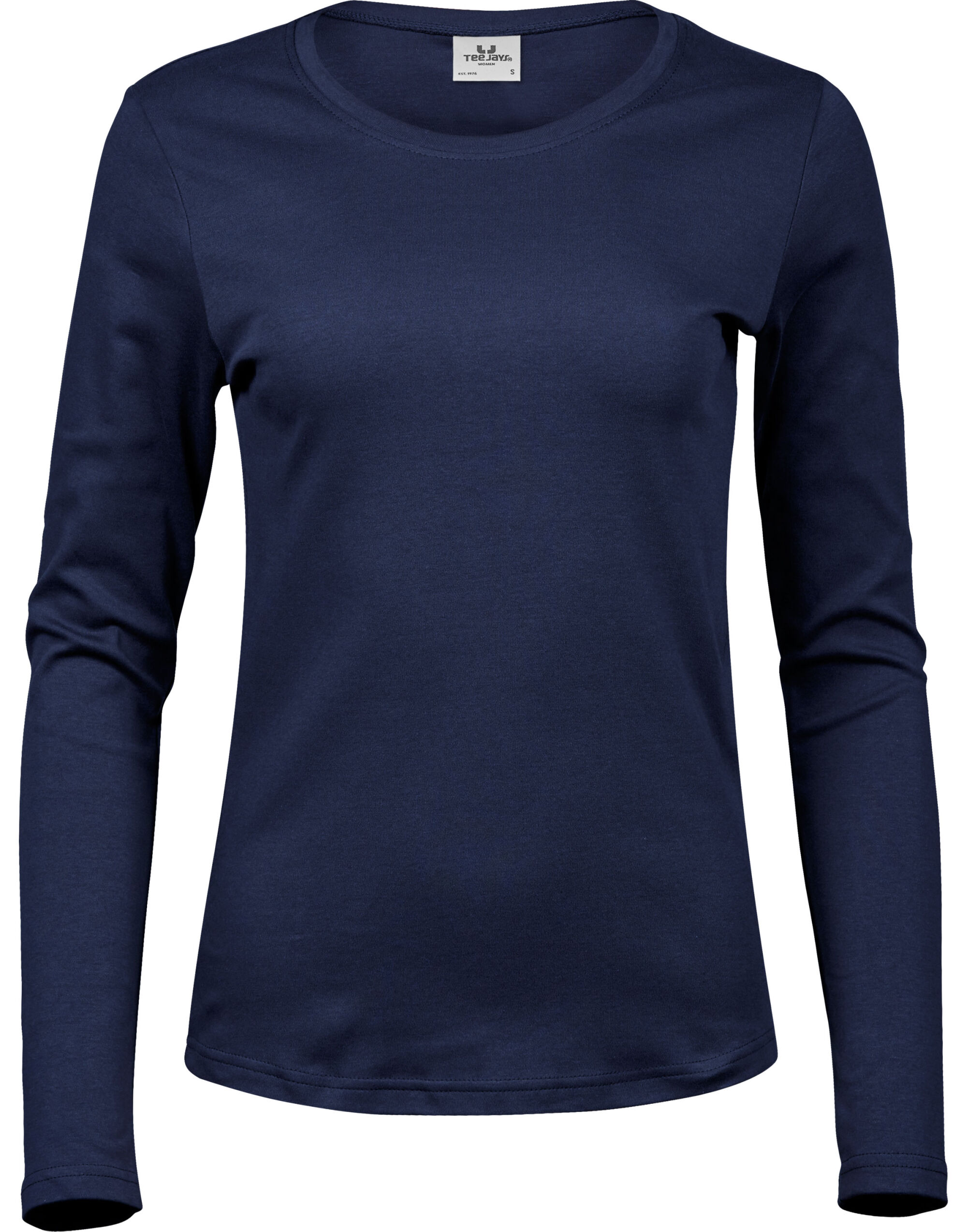 TJ590 Ladies’ Long Sleeve Interlock Tee Navy TJ590 Ladies’ Long Sleeve Interlock Tee Navy