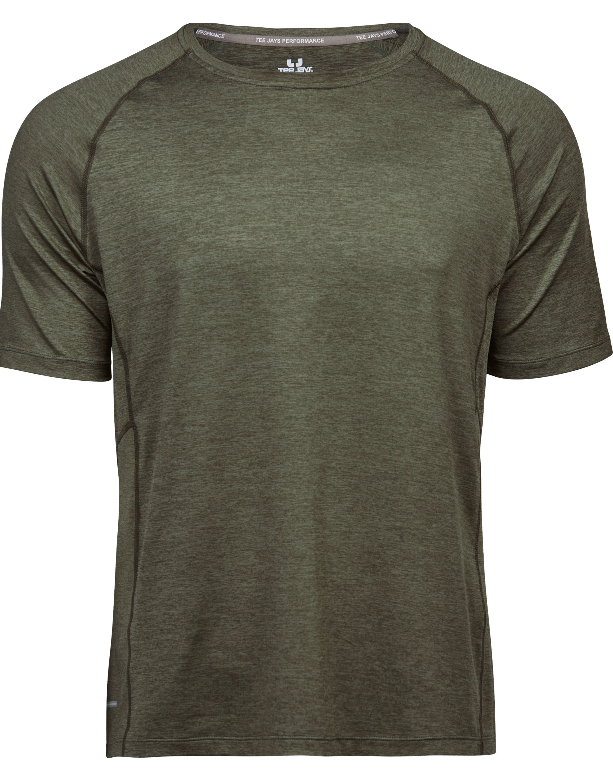 TJ7020 Men’s CoolDry Tee Olive Melange TJ7020 Men’s CoolDry Tee Olive Melange