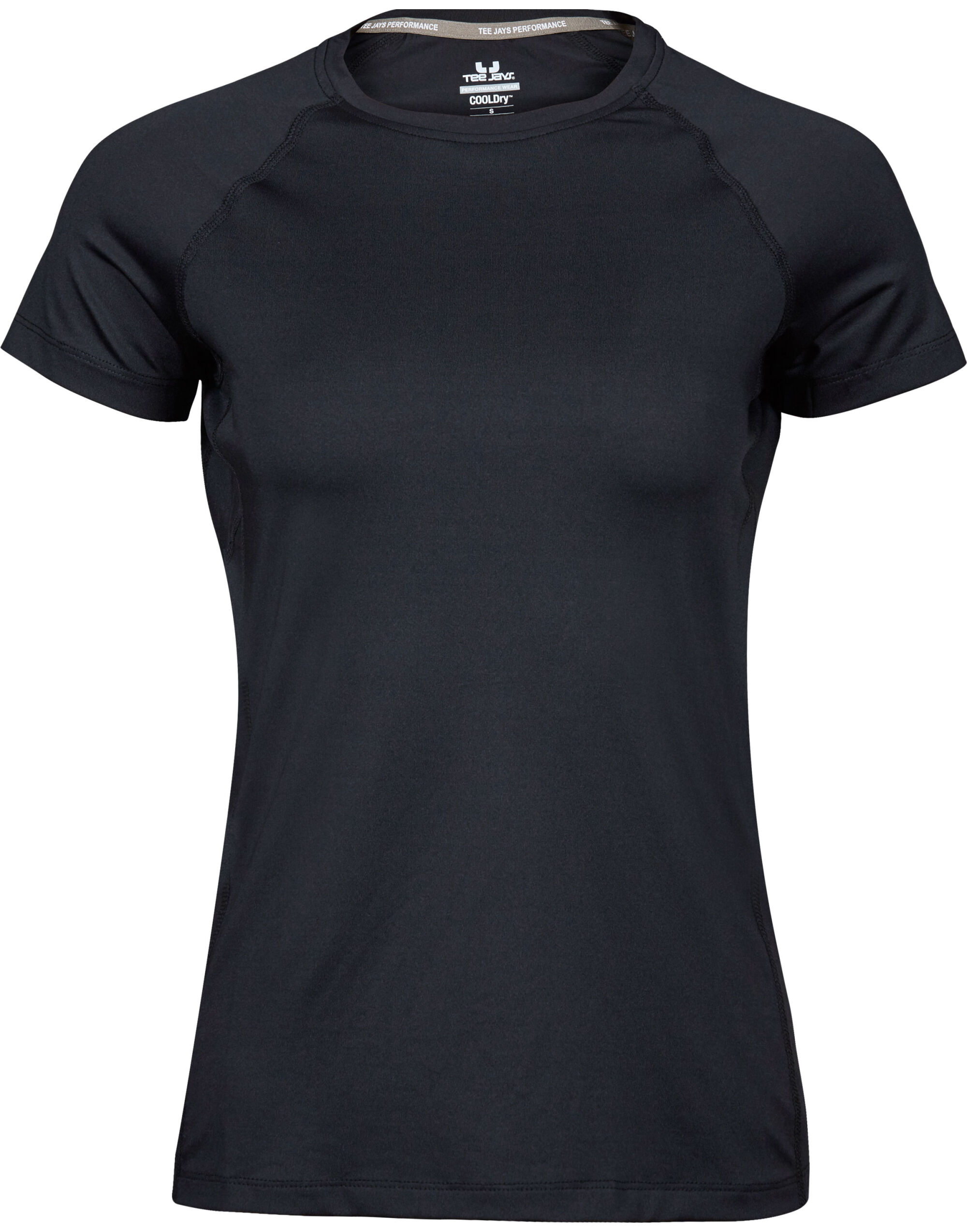 TJ7021 Ladies’ CoolDry Tee Black TJ7021 Ladies’ CoolDry Tee Black