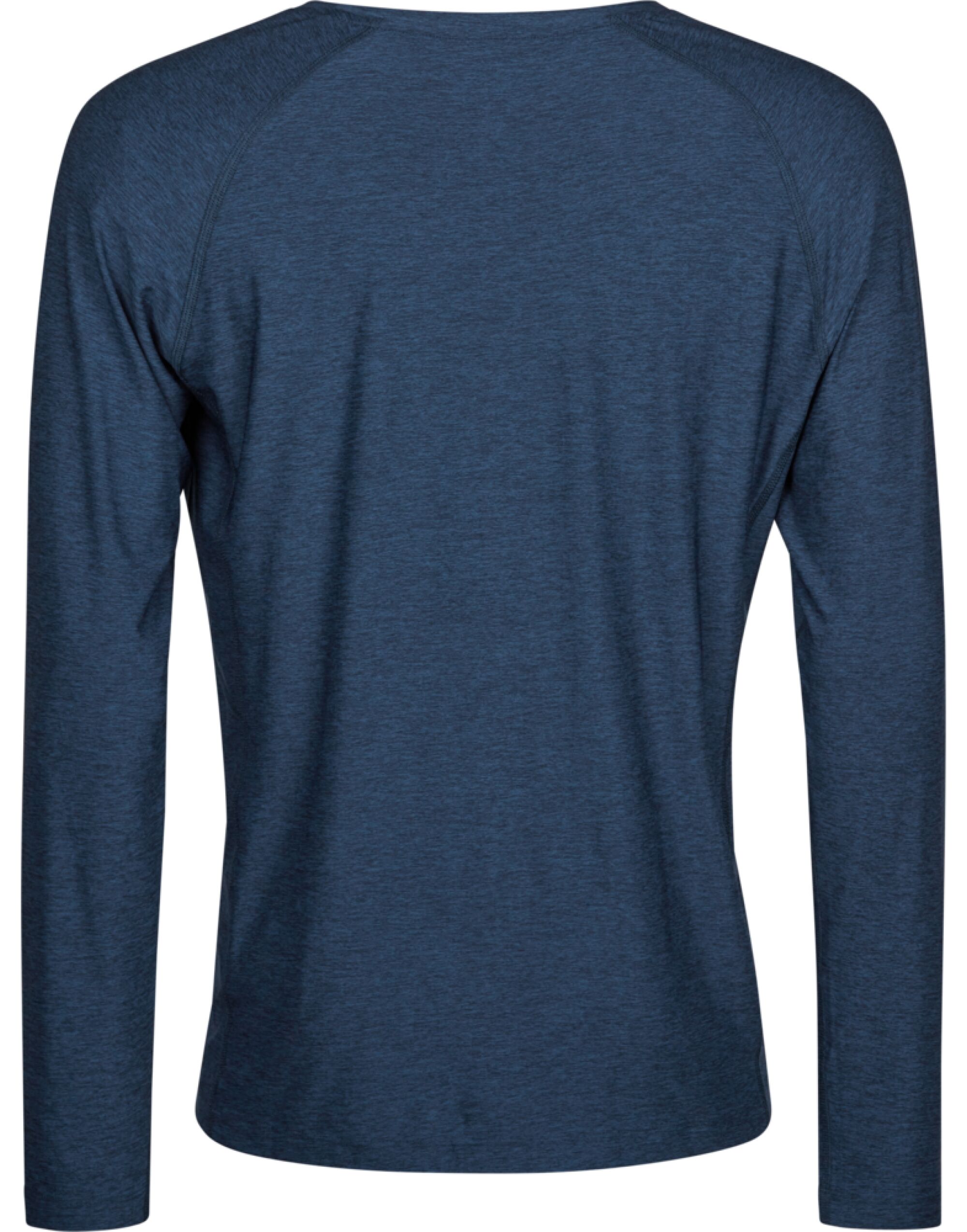 TJ7022 Navy Melange Long Sleeve CoolDry Tee