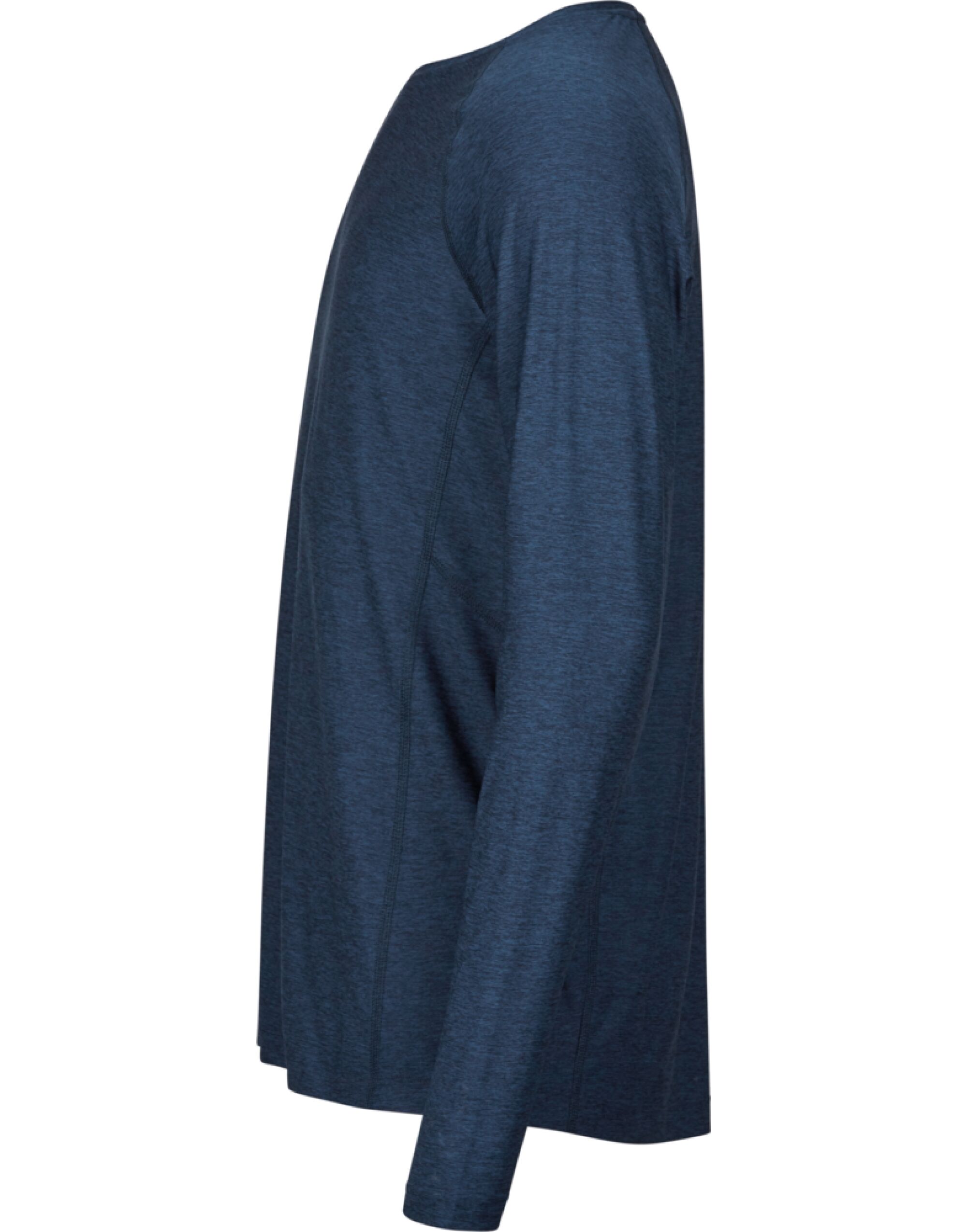 TJ7022 Navy Melange Long Sleeve CoolDry Tee