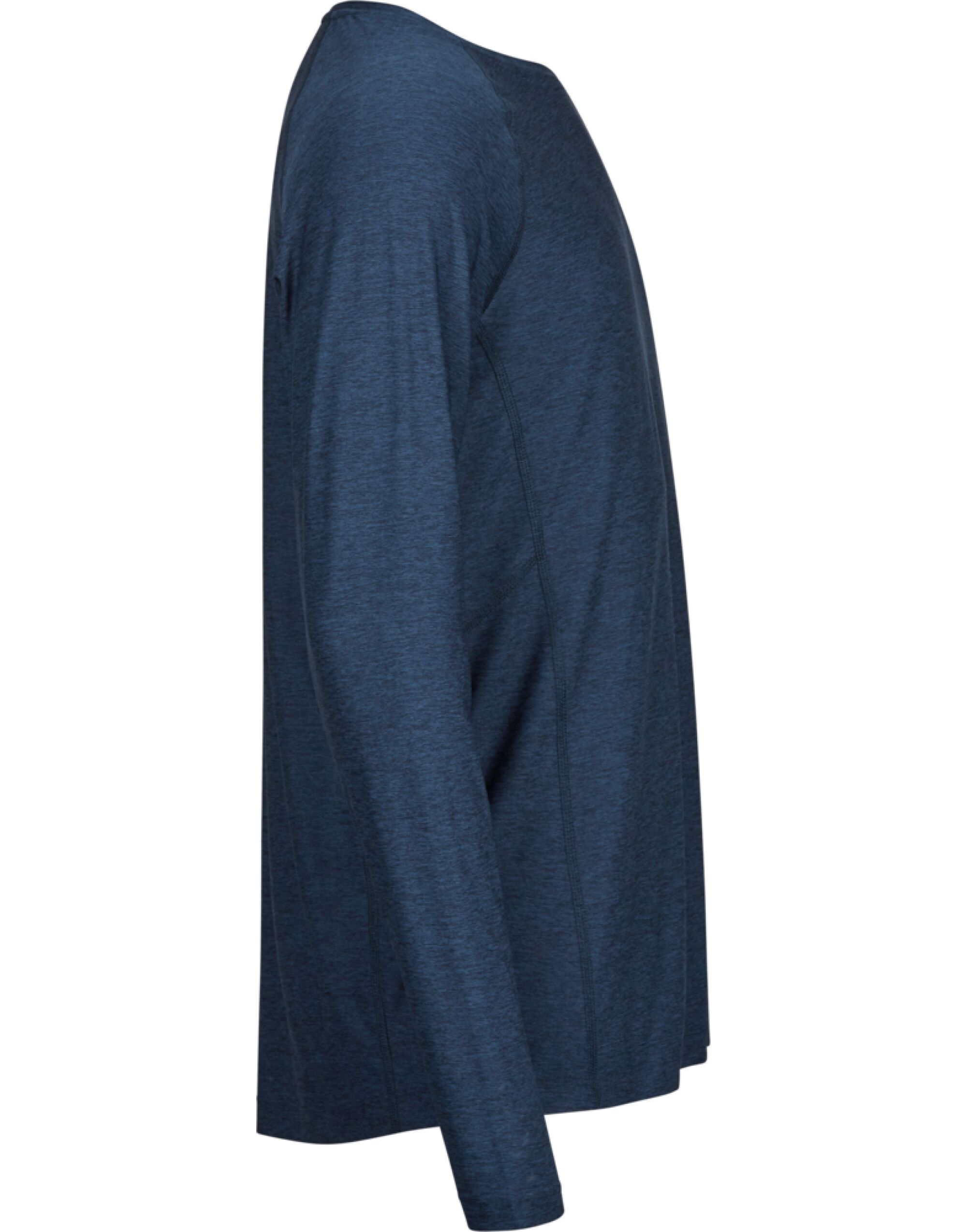 TJ7022 Navy Melange Long Sleeve CoolDry Tee