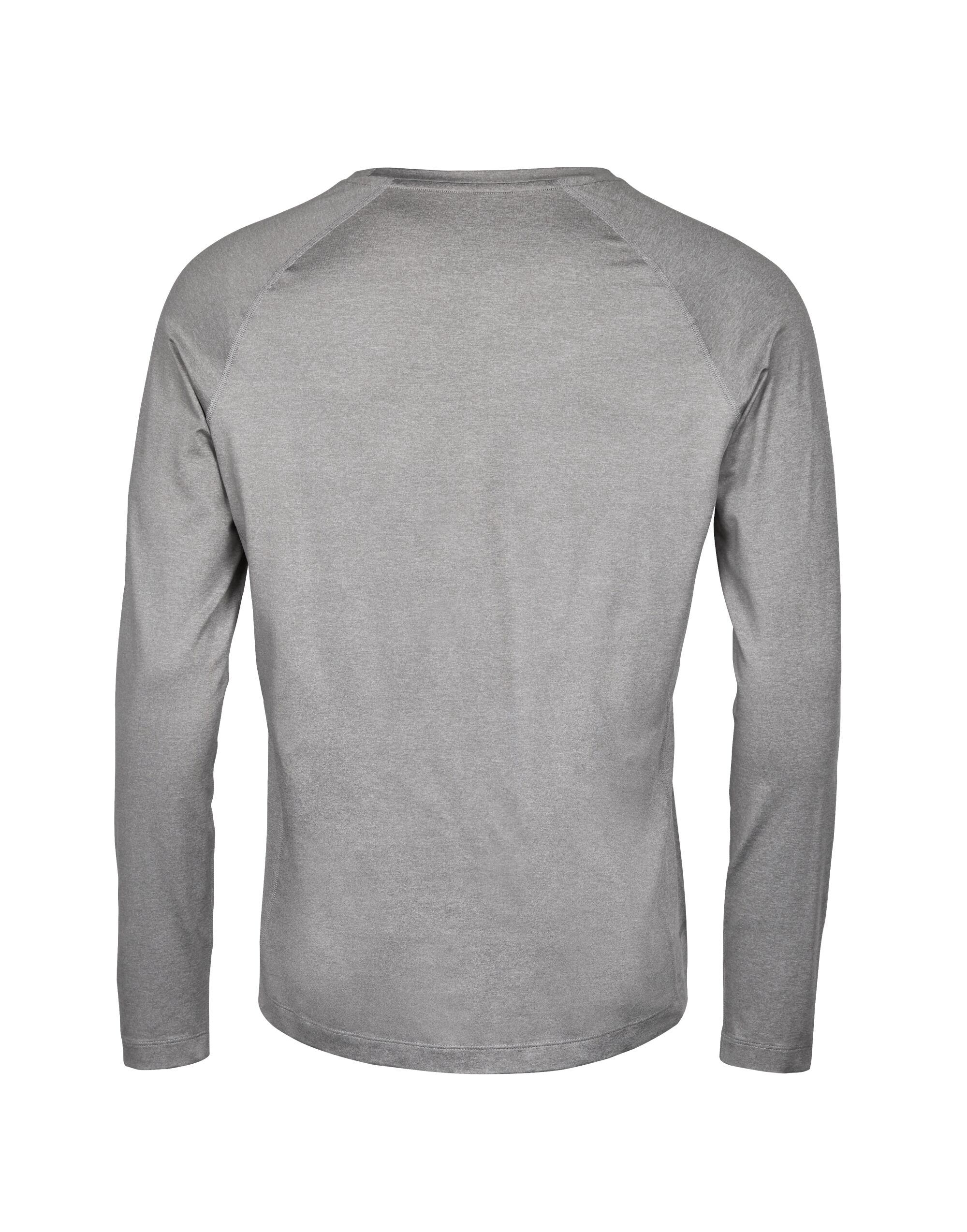 TJ7022 Long Sleeve CoolDry Tee Grey Melange