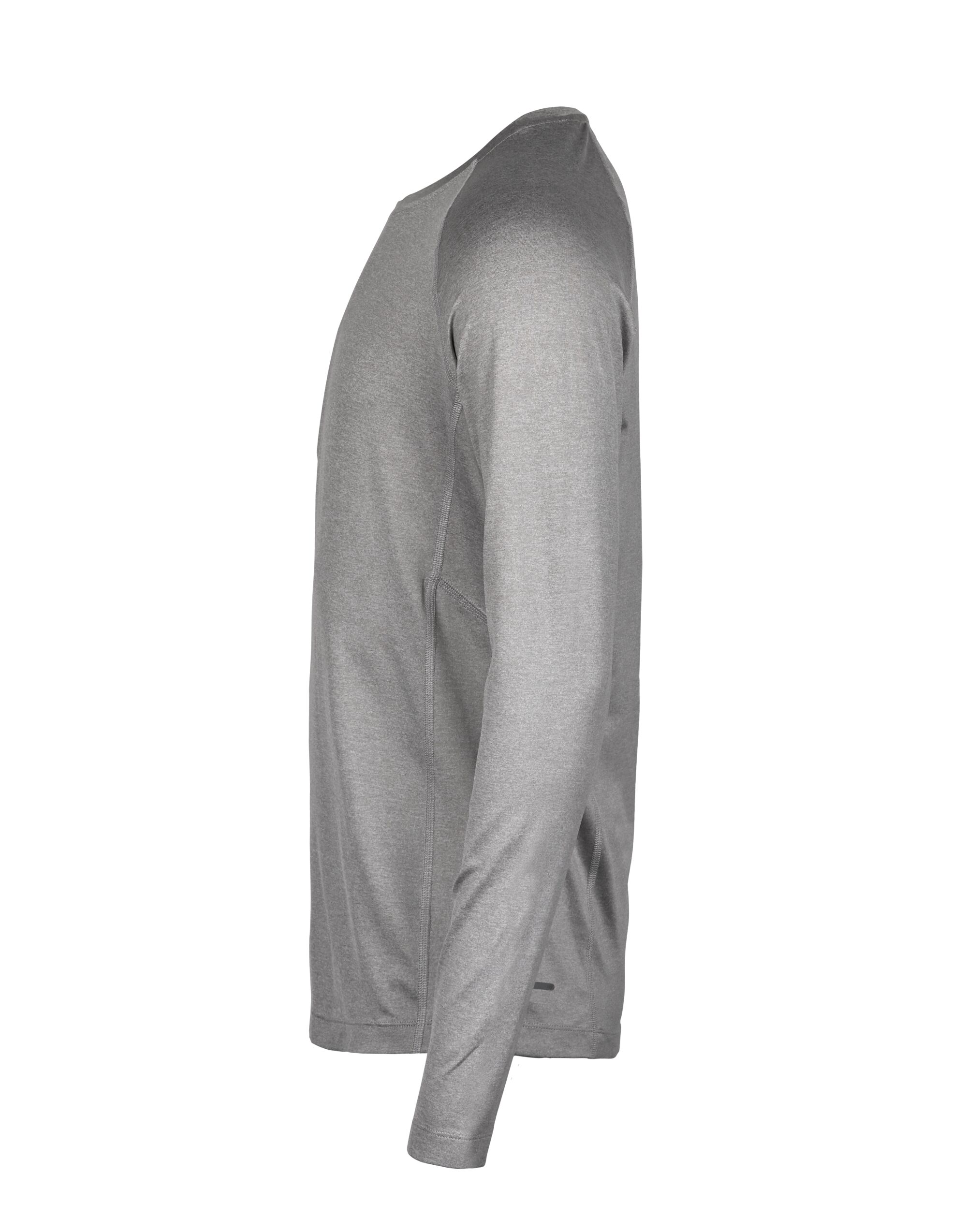 TJ7022 Long Sleeve CoolDry Tee Grey Melange