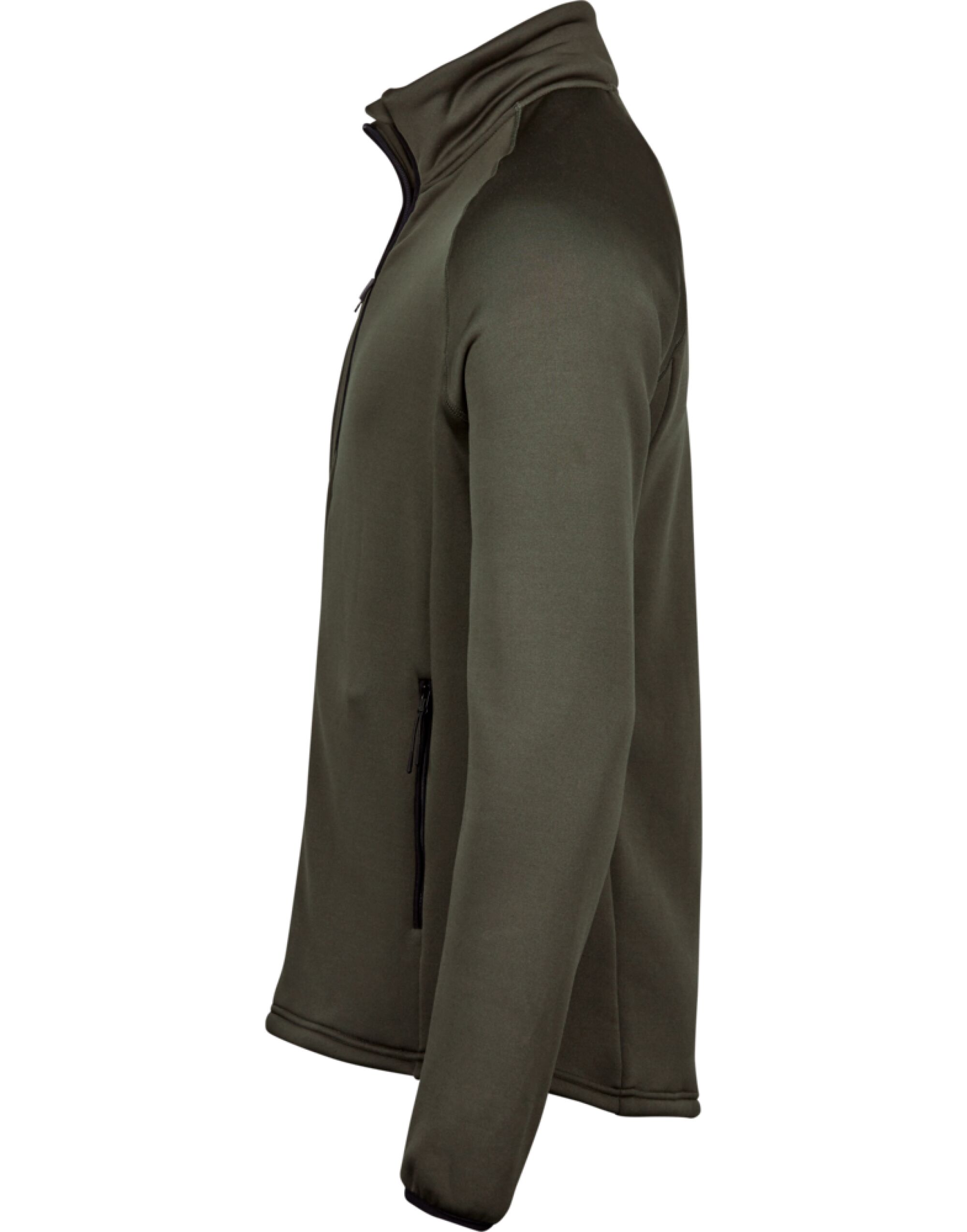 TJ9100 Deep Green Stretch Fleece