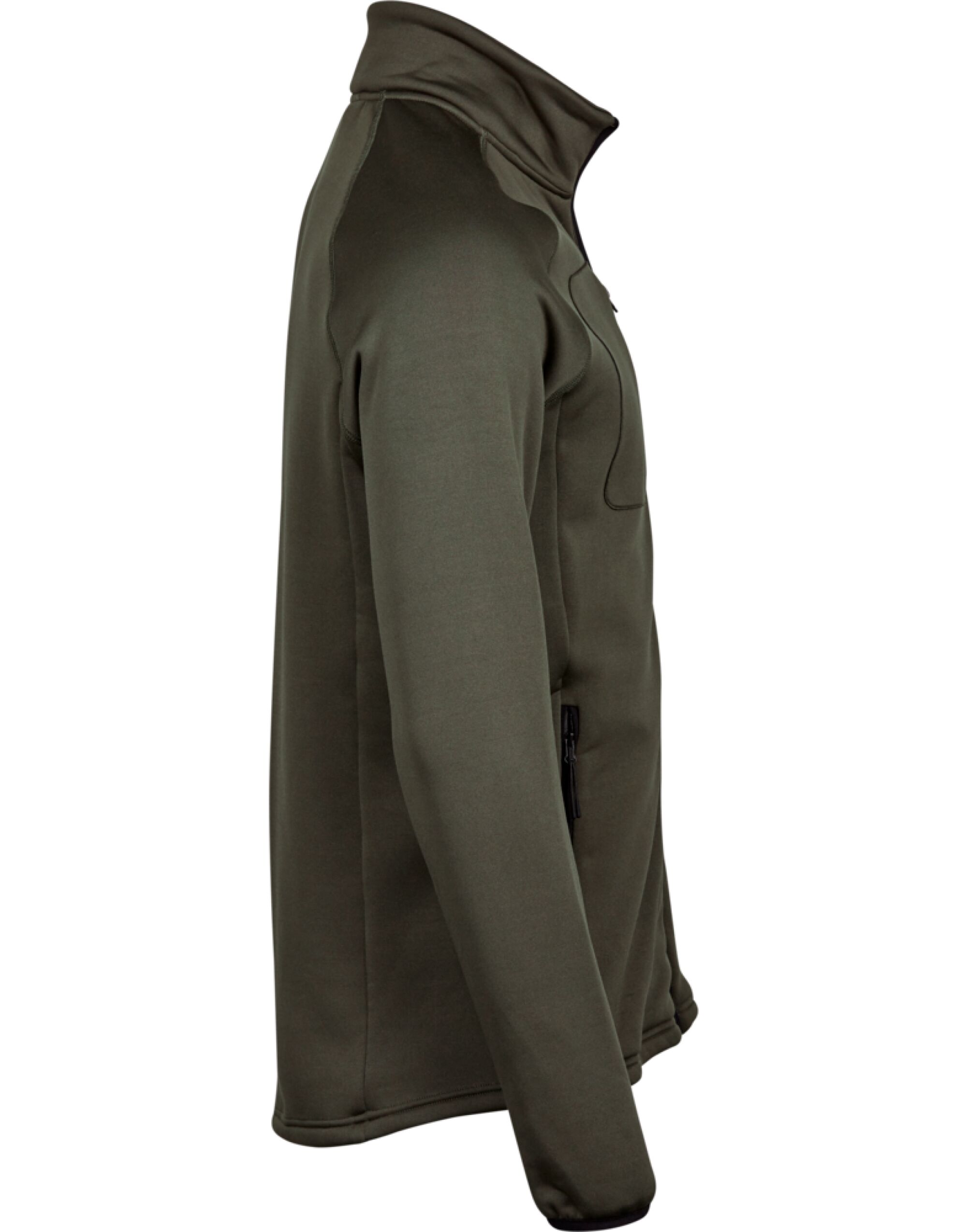 TJ9100 Deep Green Stretch Fleece