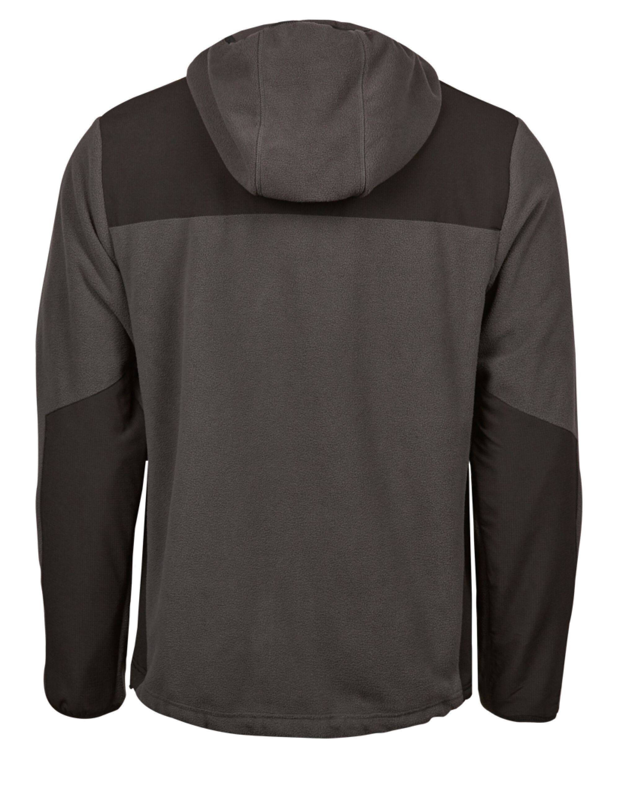 TJ9124 Mountain Hooded Fleece Asphalt/Black