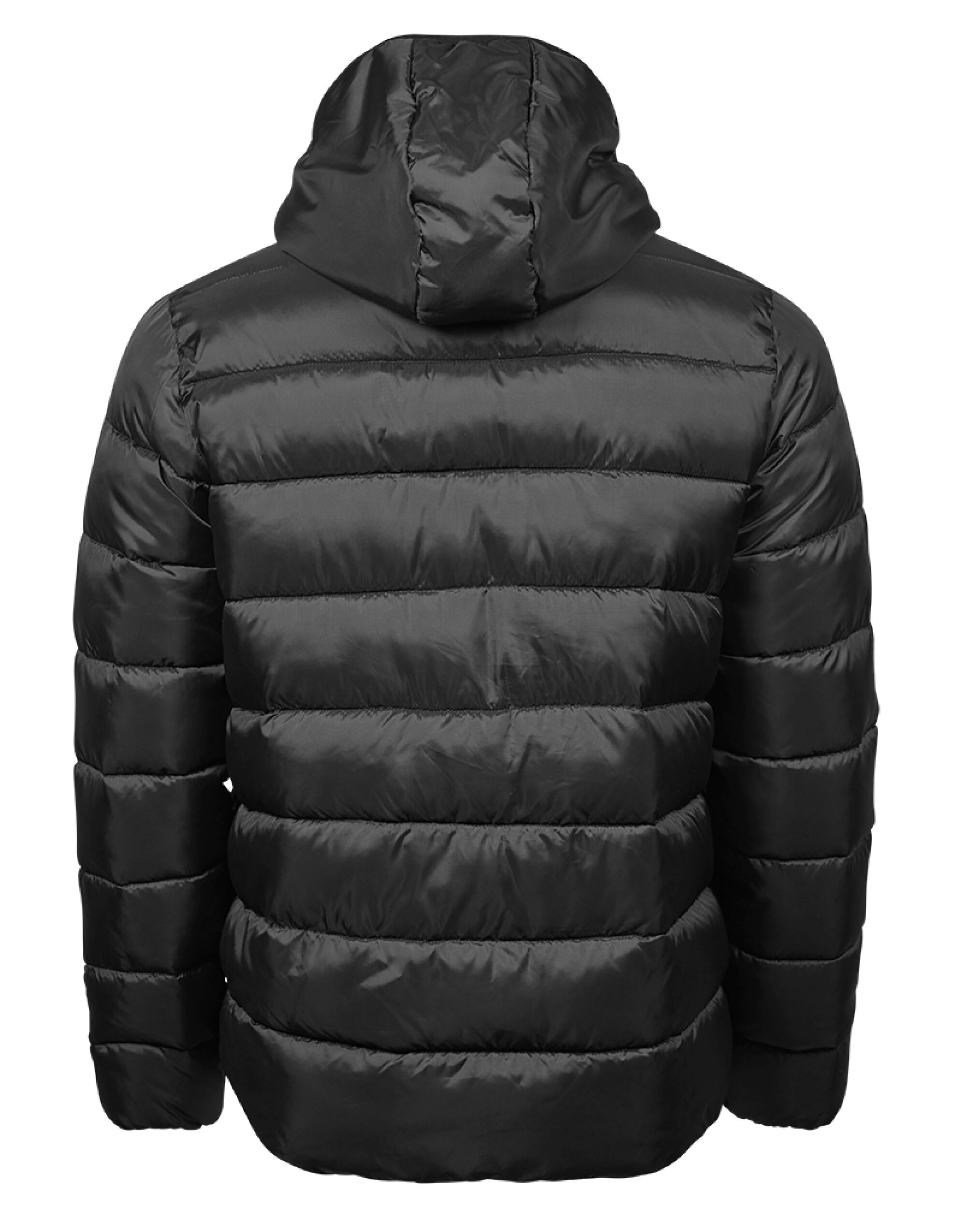 TJ9646 Black Unisex Lite Hooded Jacket
