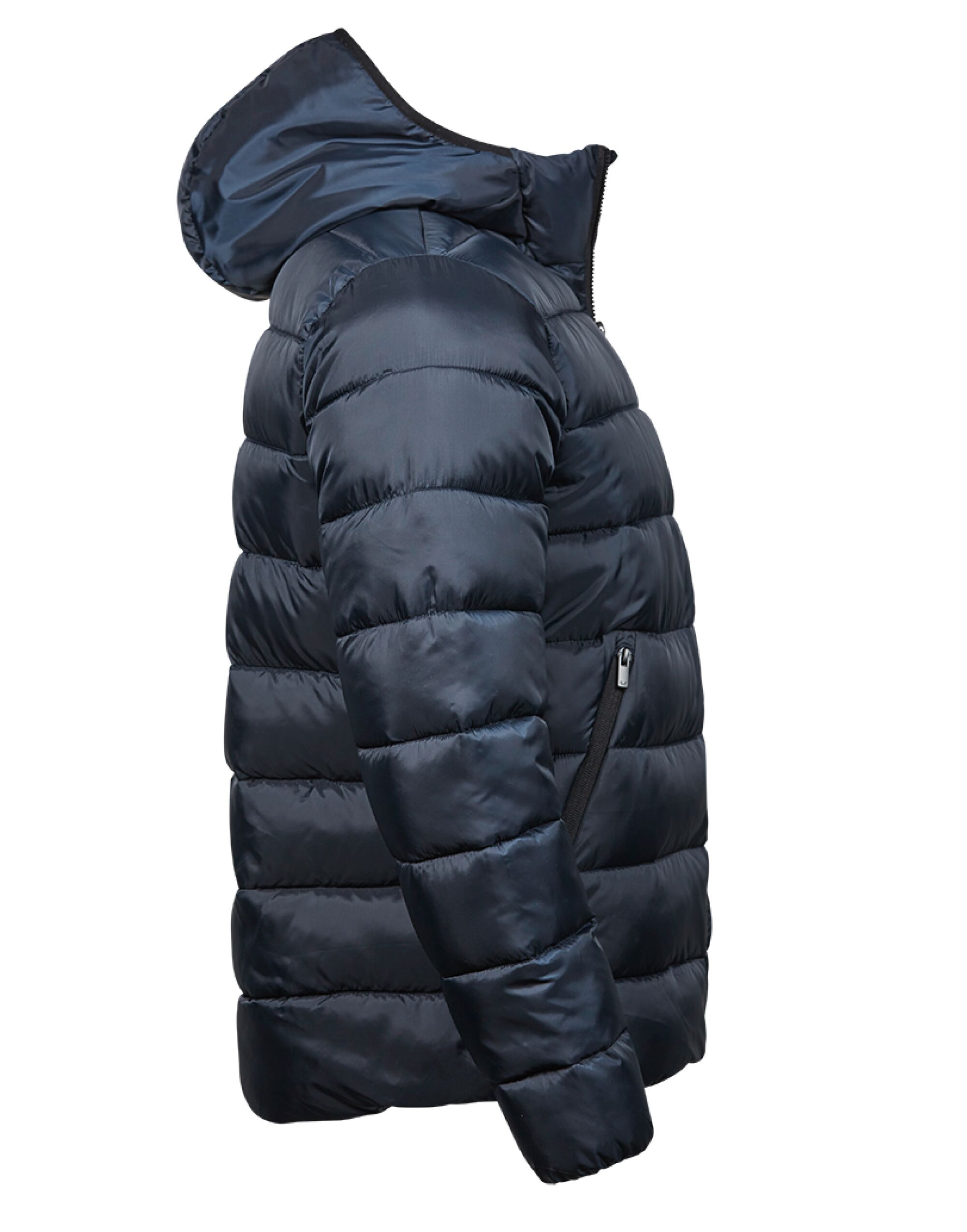 TJ9646 Navy Unisex Lite Hooded Jacket