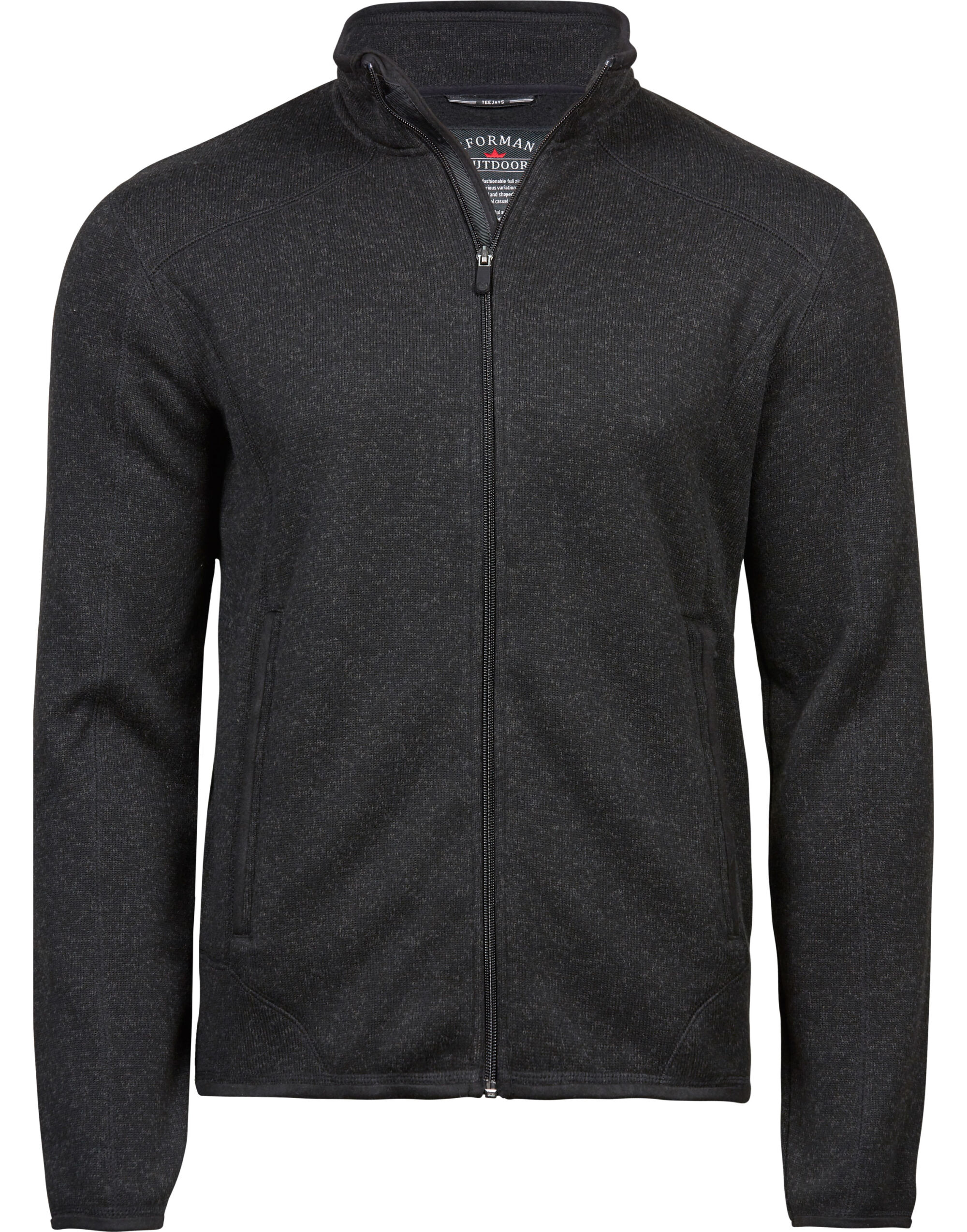 TJ9615 Men’s Outdoor Fleece Black