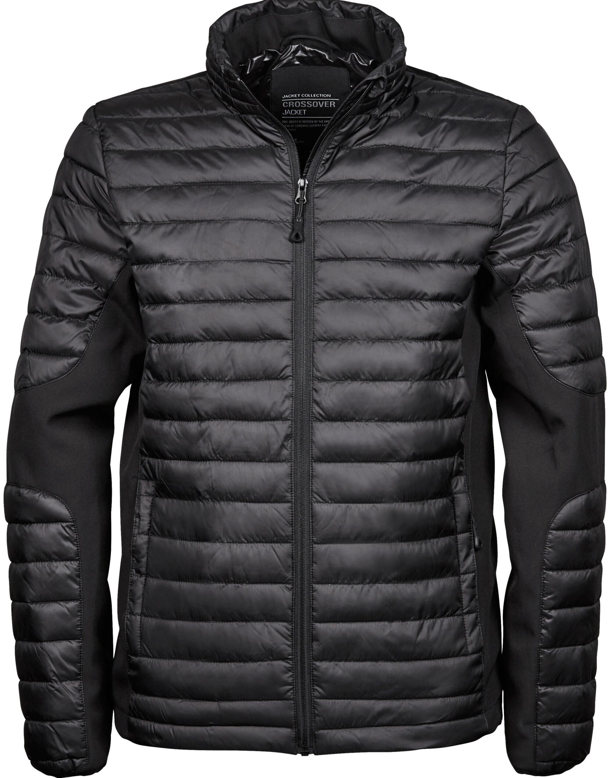 TJ9626 Men’s Crossover Jacket Black/Black