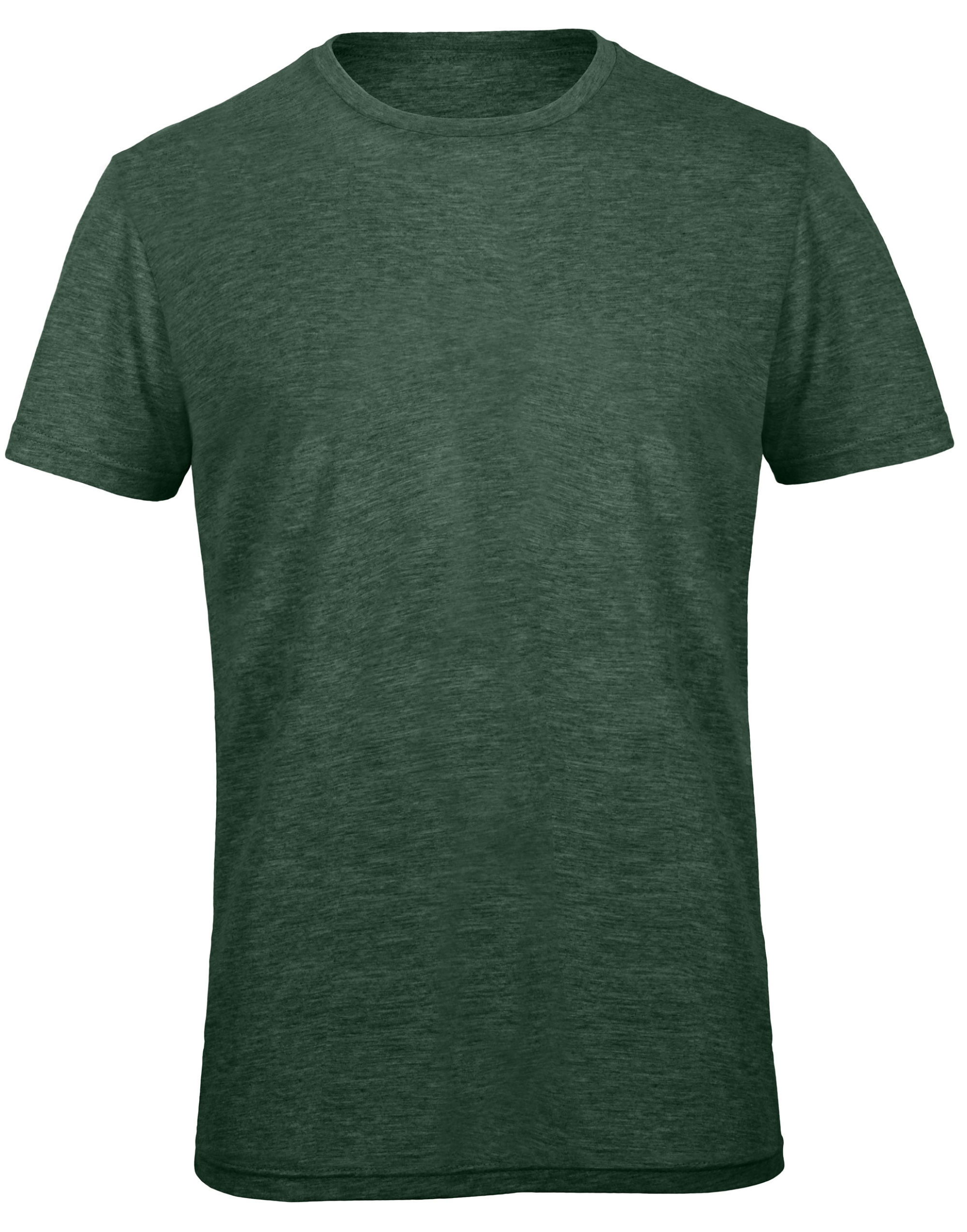 TM055 Men’s Triblend Tee Heather Forest Green