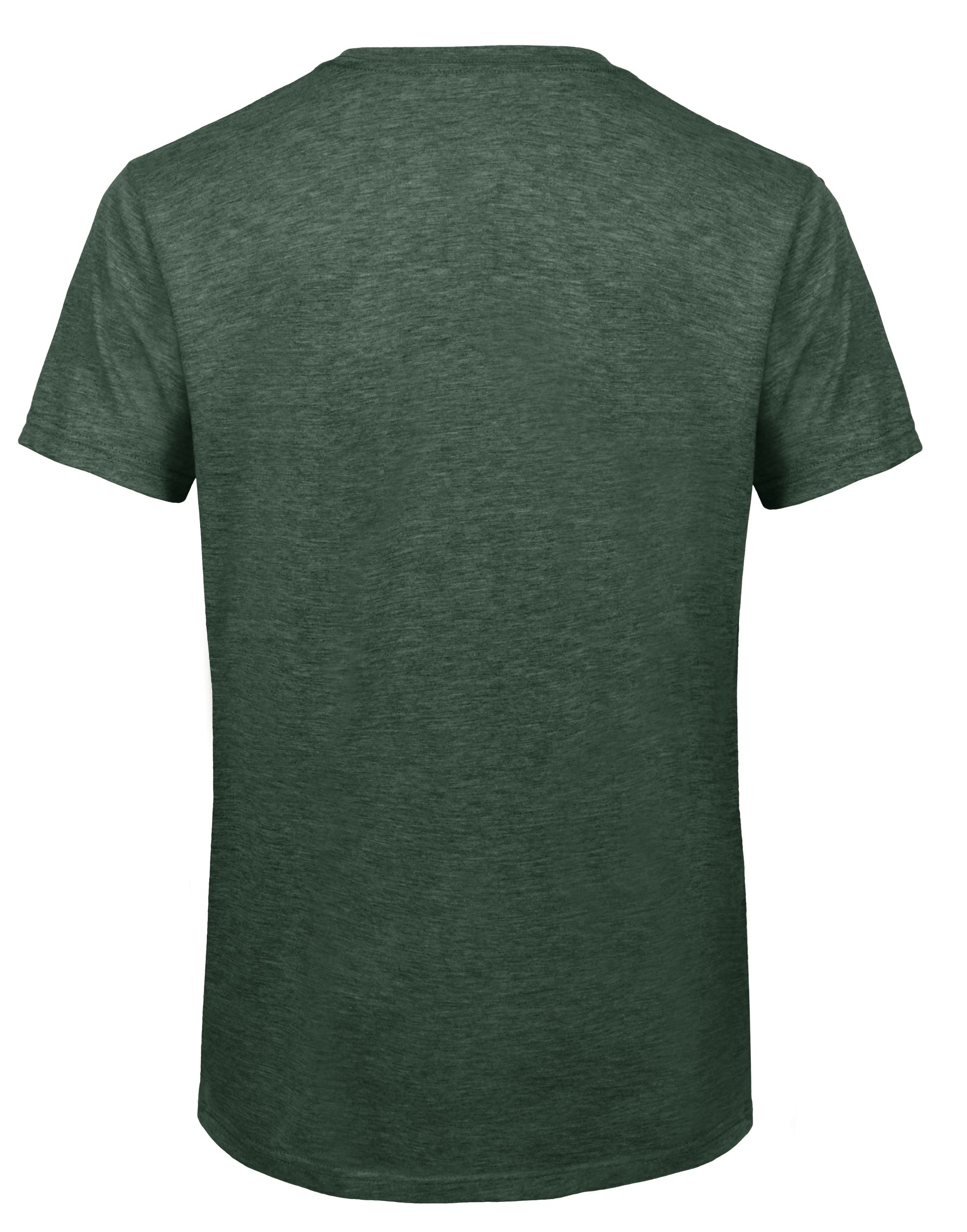 TM055 Men’s Triblend Tee Heather Forest Green