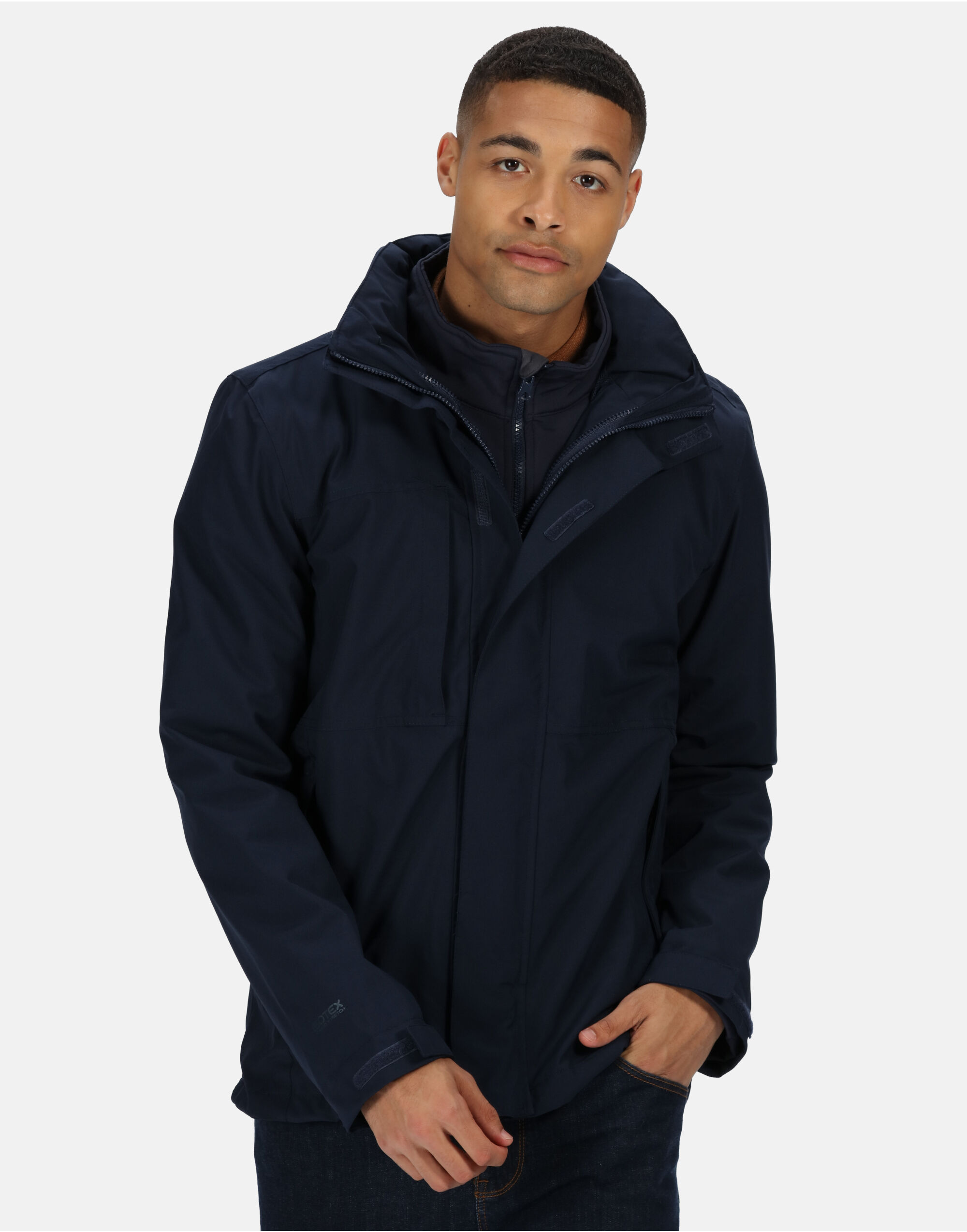 TRA143 Men’s Kingsley 3 in 1 Jacket Navy
