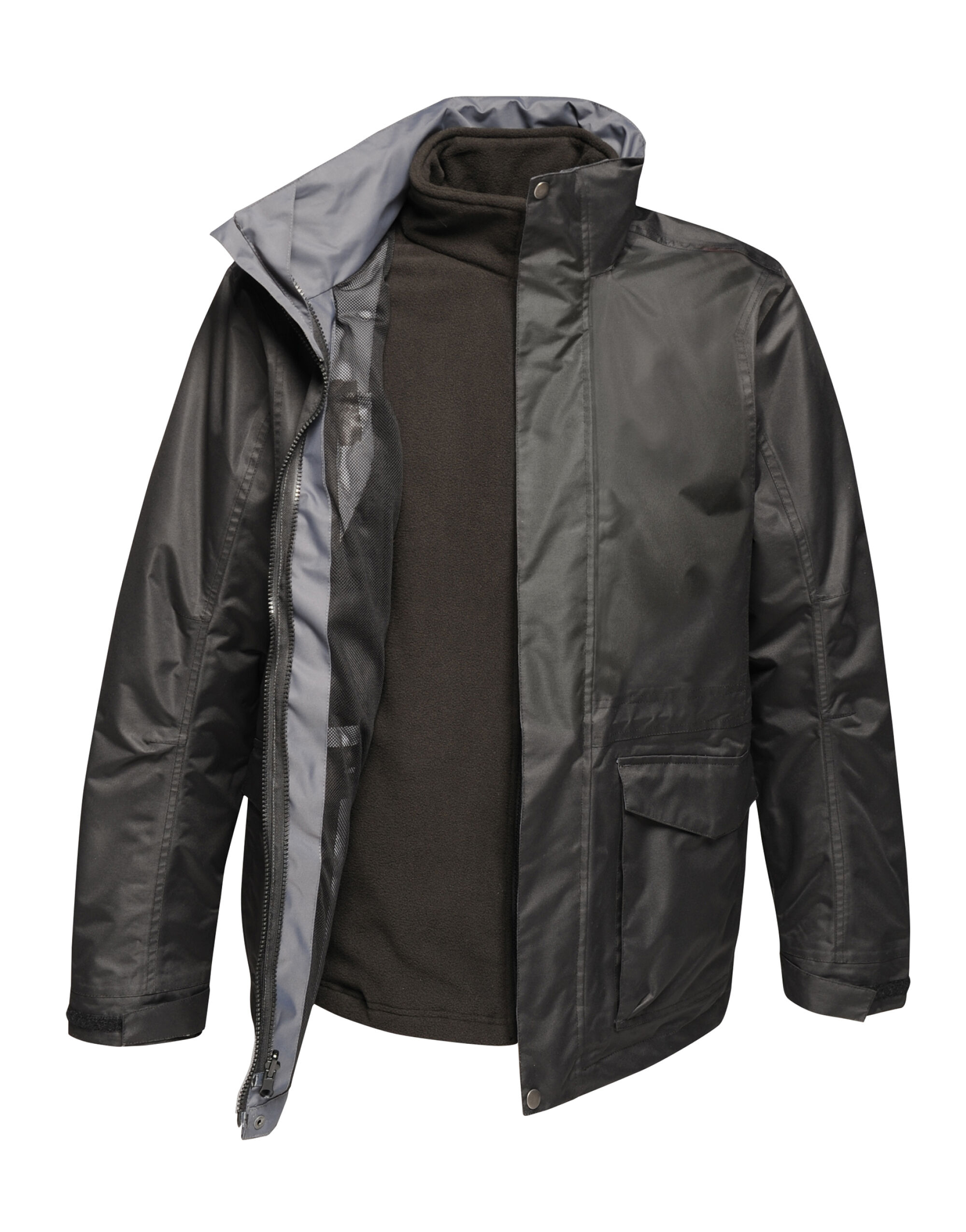 TRA147 Benson III Men’s Breathable 3-in-1 Jacket Black TRA147 Benson III Men’s Breathable 3-in-1 Jacket Black