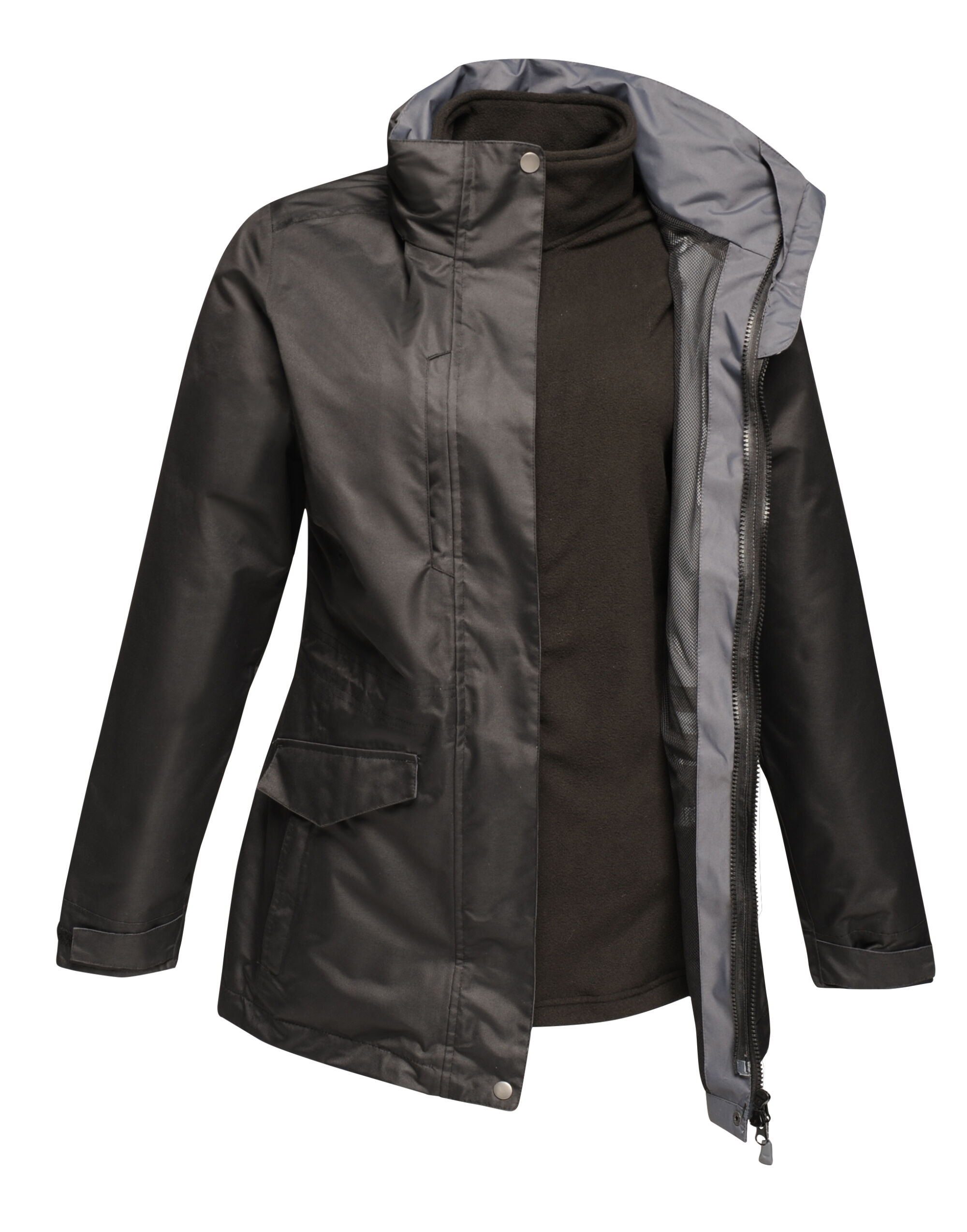 TRA148 Benson III Women’s Breathable 3-in-1 Jacket Black TRA148 Benson III Women’s Breathable 3-in-1 Jacket Black