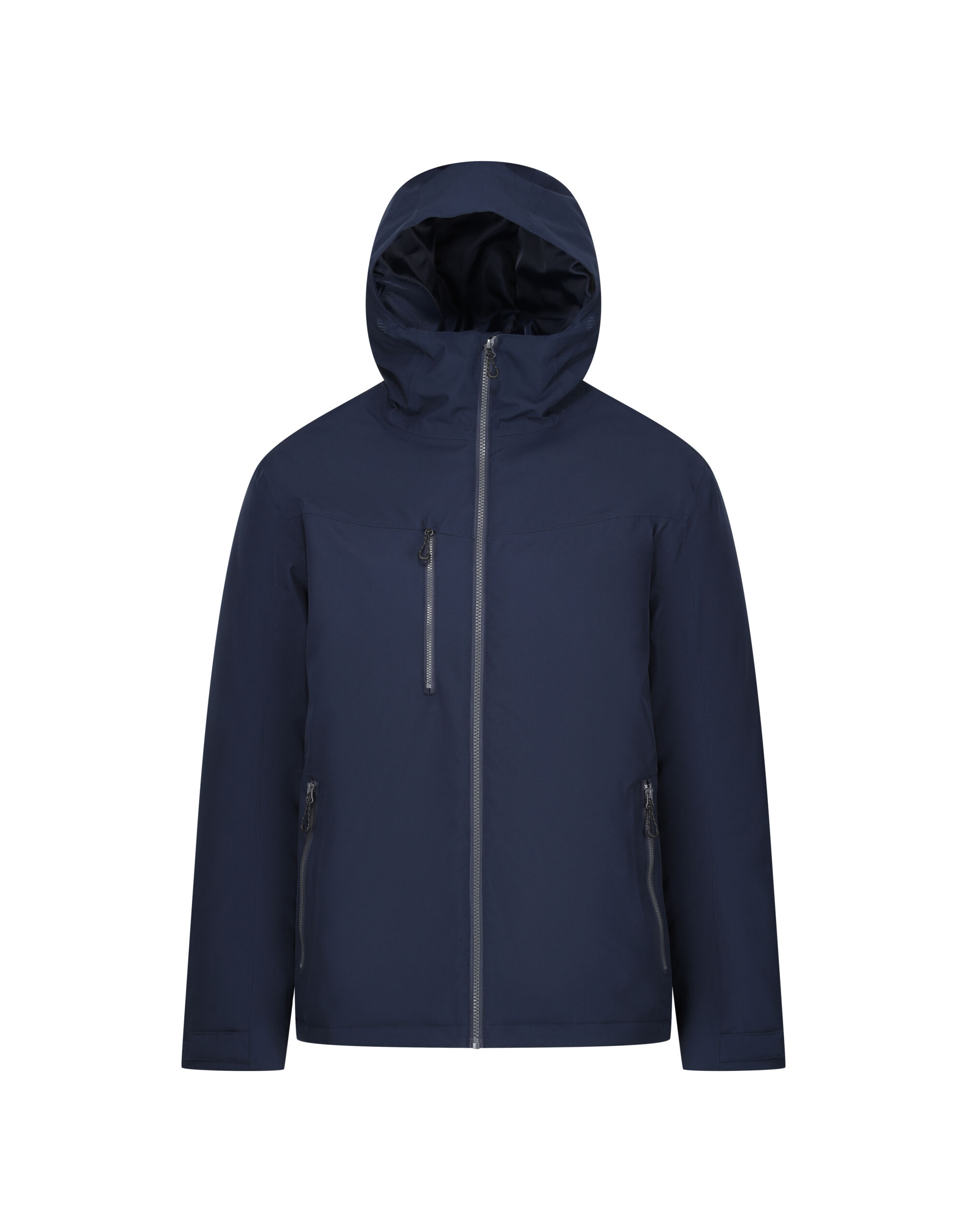 TRA253 Mens Navigate Insulated Waterproof Jacket Navy/Seal Grey