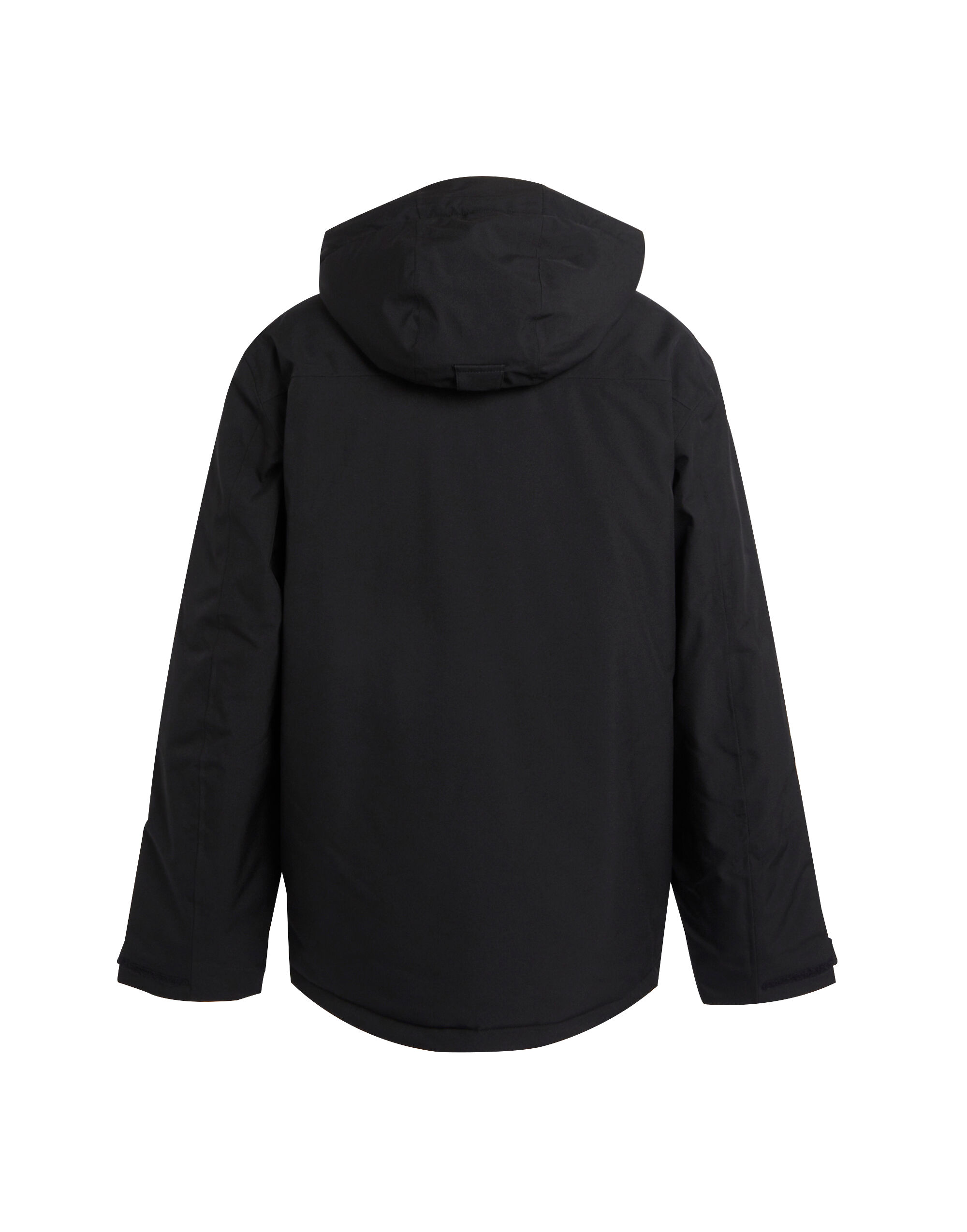 TRA253 Mens Navigate Insulated Waterproof Jacket Black Orange Pop