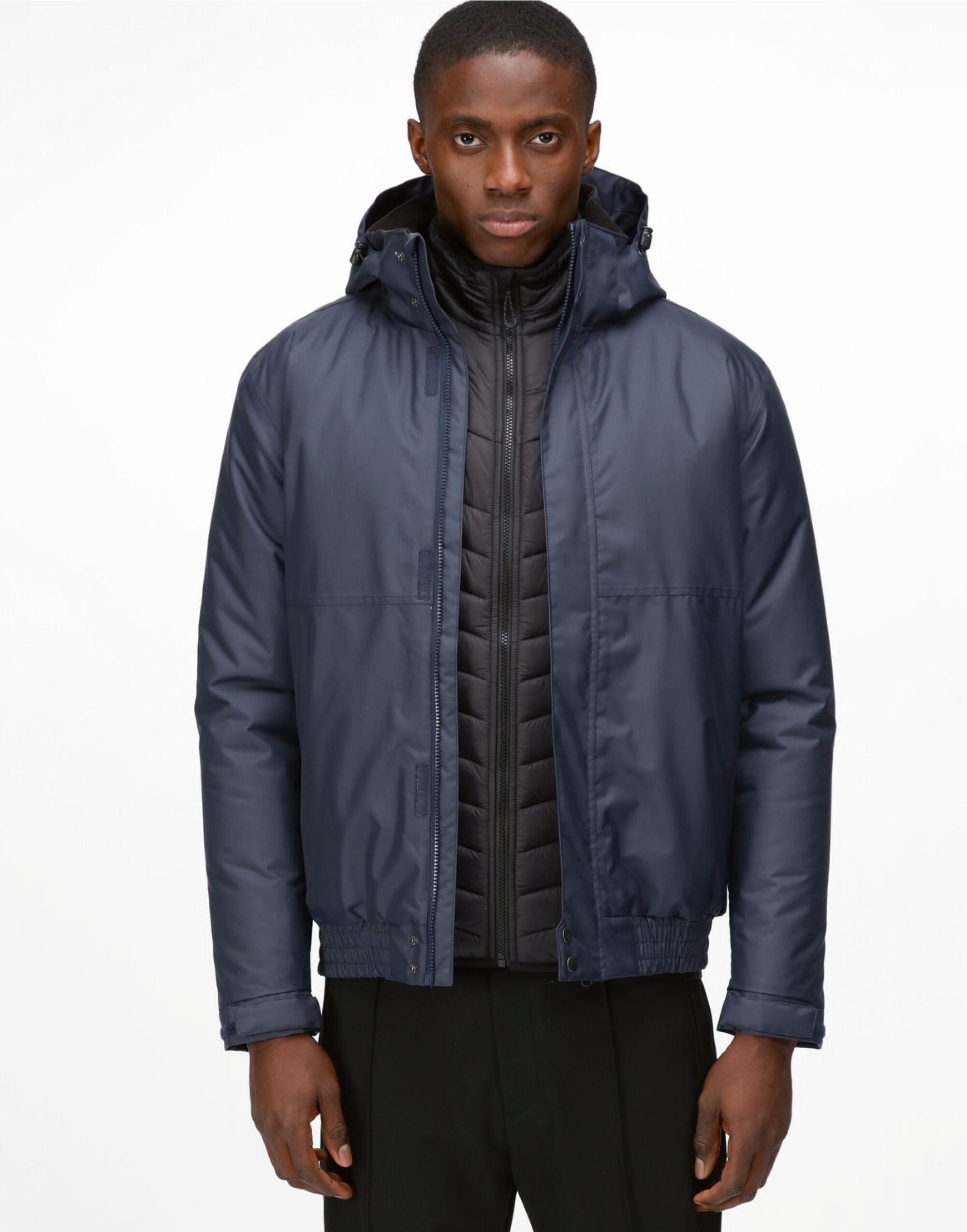 TRA221 Men’s Blockade Waterproof Jacket Navy