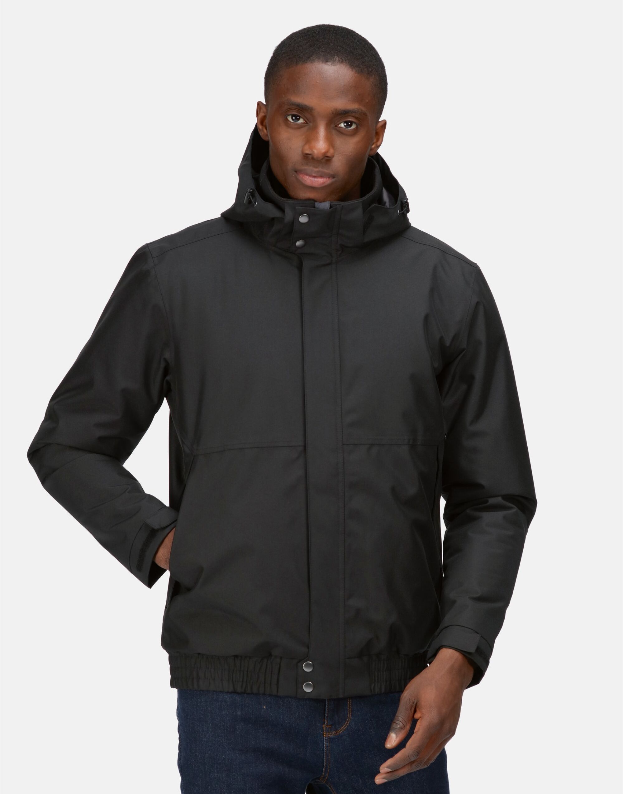TRA221 Men’s Blockade Waterproof Jacket Black