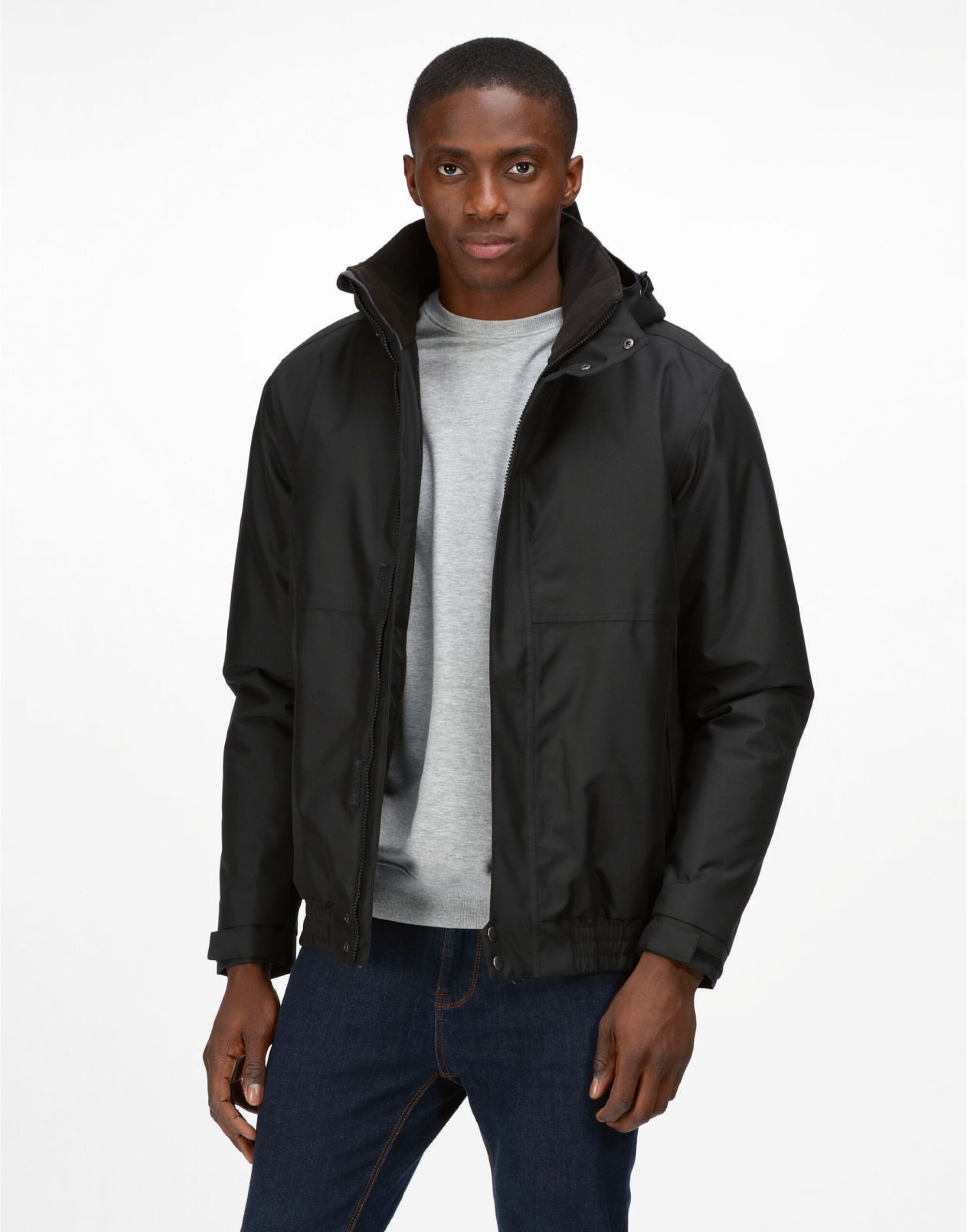 TRA221 Men’s Blockade Waterproof Jacket Black
